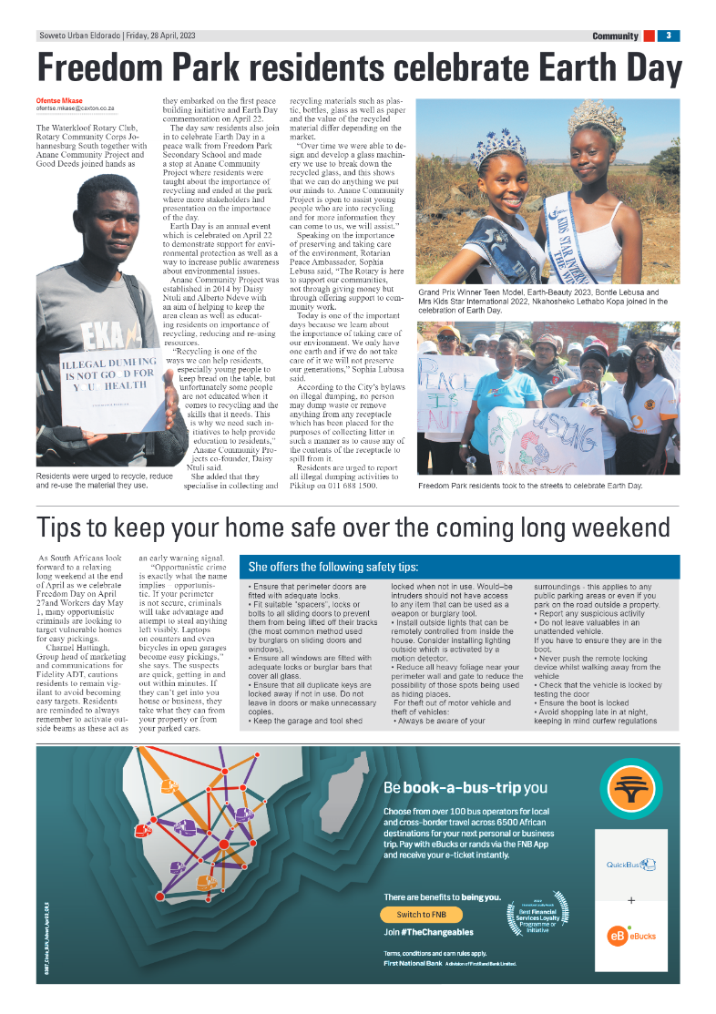 Eldorado: 28 April 2023 page 3