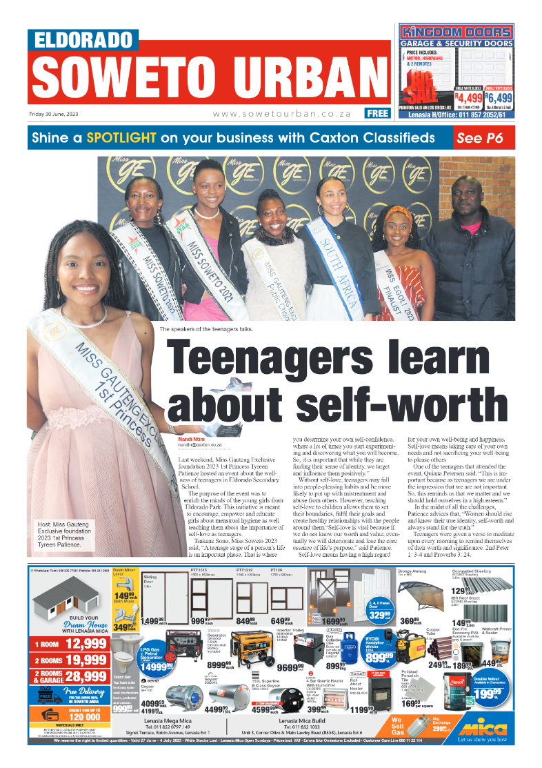Eldorado: 30 June 2023 page 1