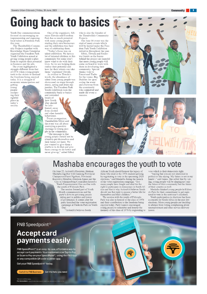 Eldorado: 30 June 2023 page 3