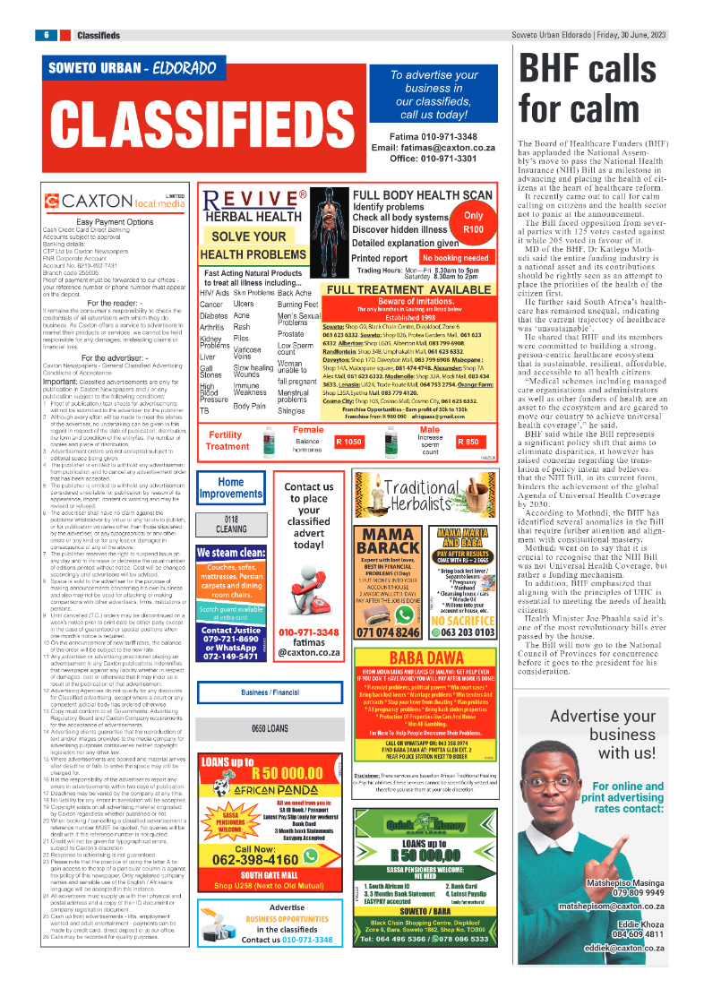 Eldorado: 30 June 2023 page 6