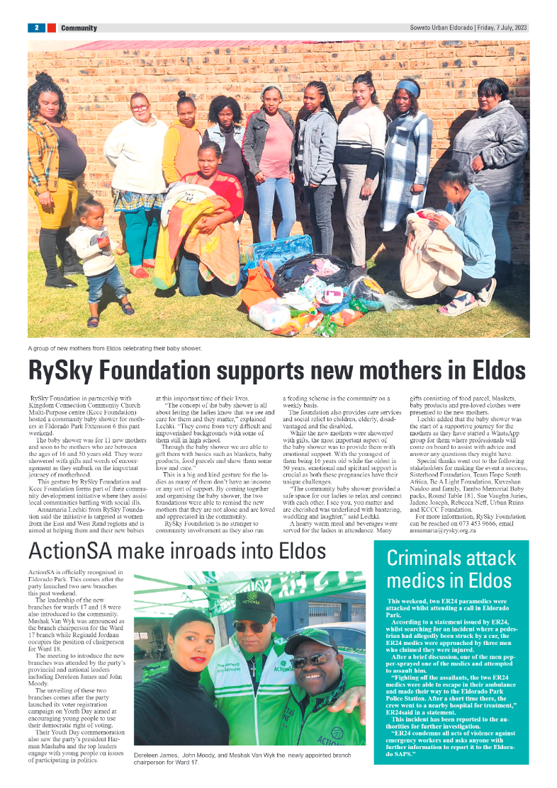 Eldorado: 07 July 2023 page 2