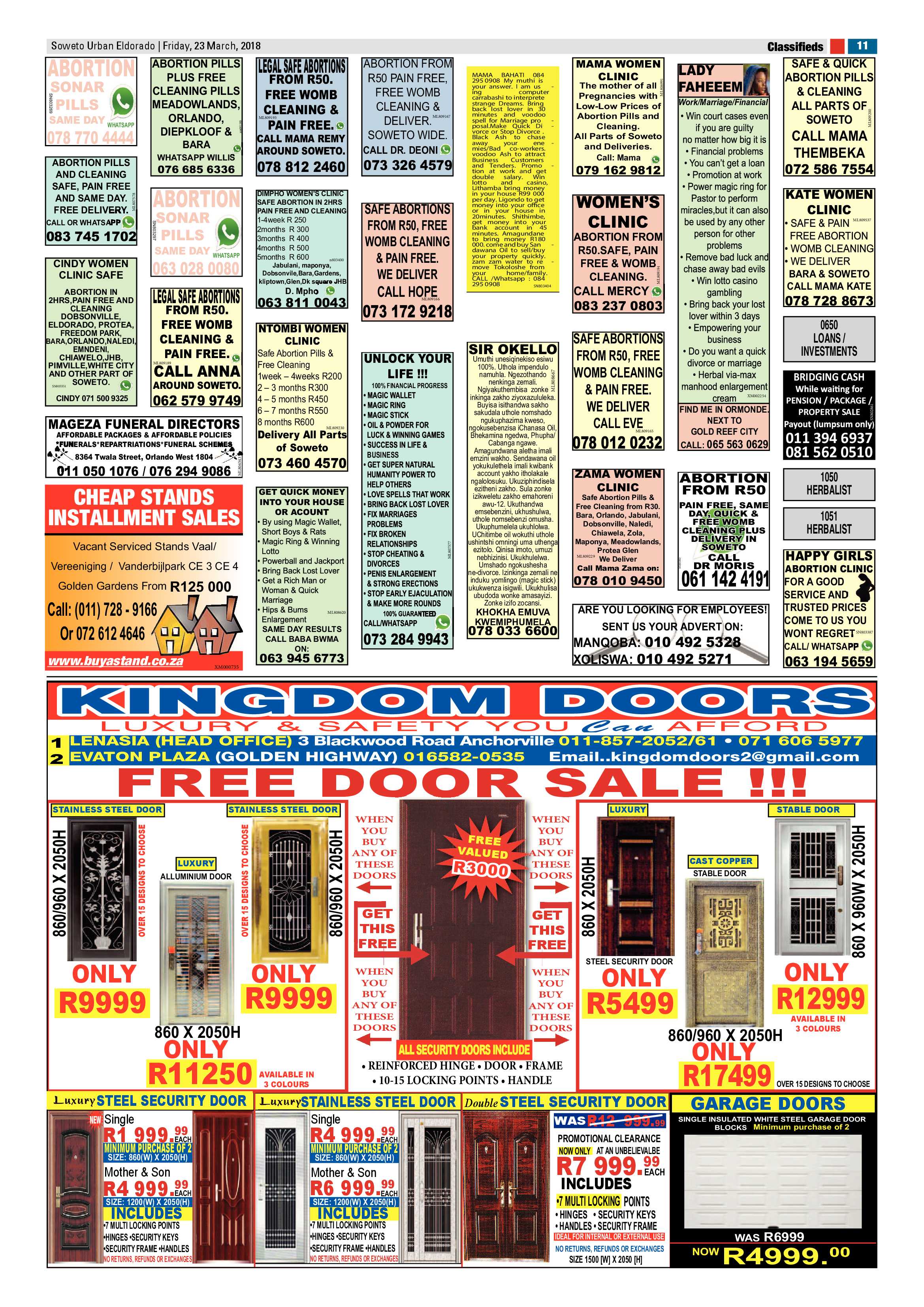 Eldorado Park – March 23, 2018 issue page 11