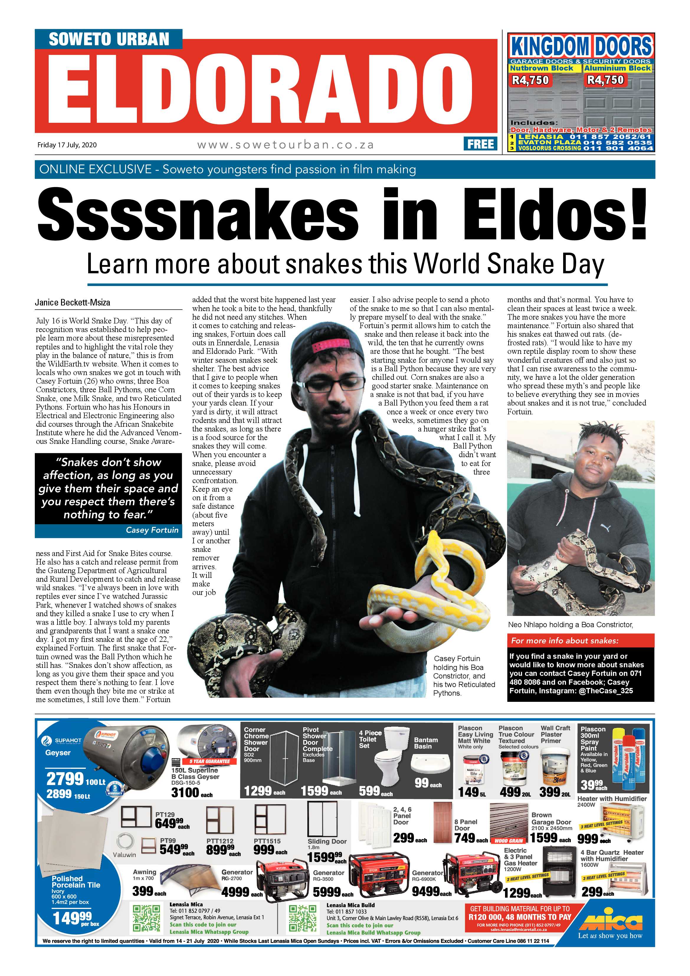 Eldos July 29, 2020 page 1