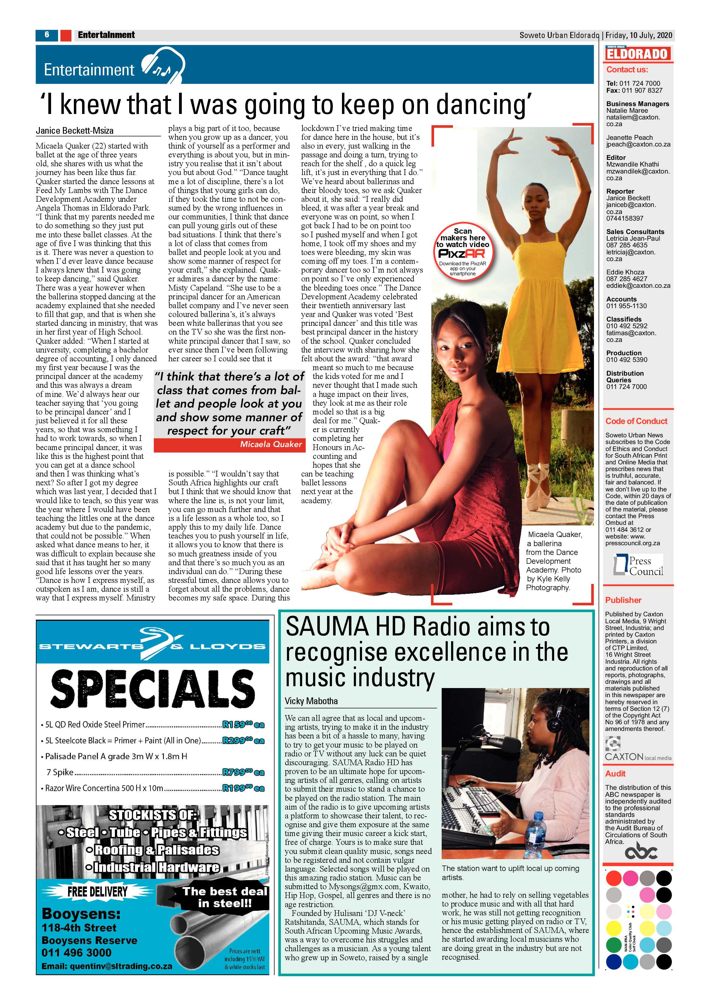 Eldorado Park July 10, 2020 page 6