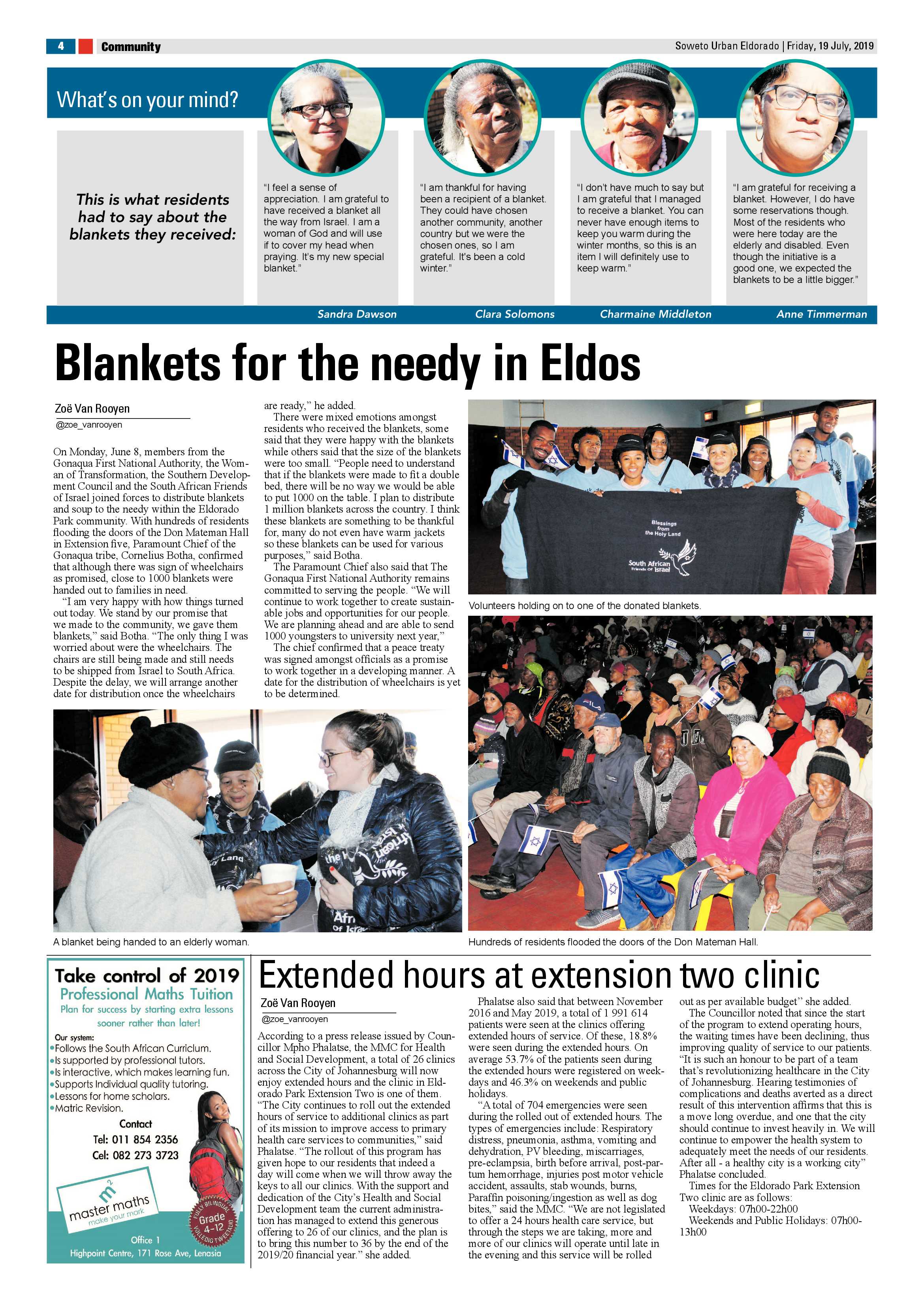 Eldorado News – July 19, 2019 page 4