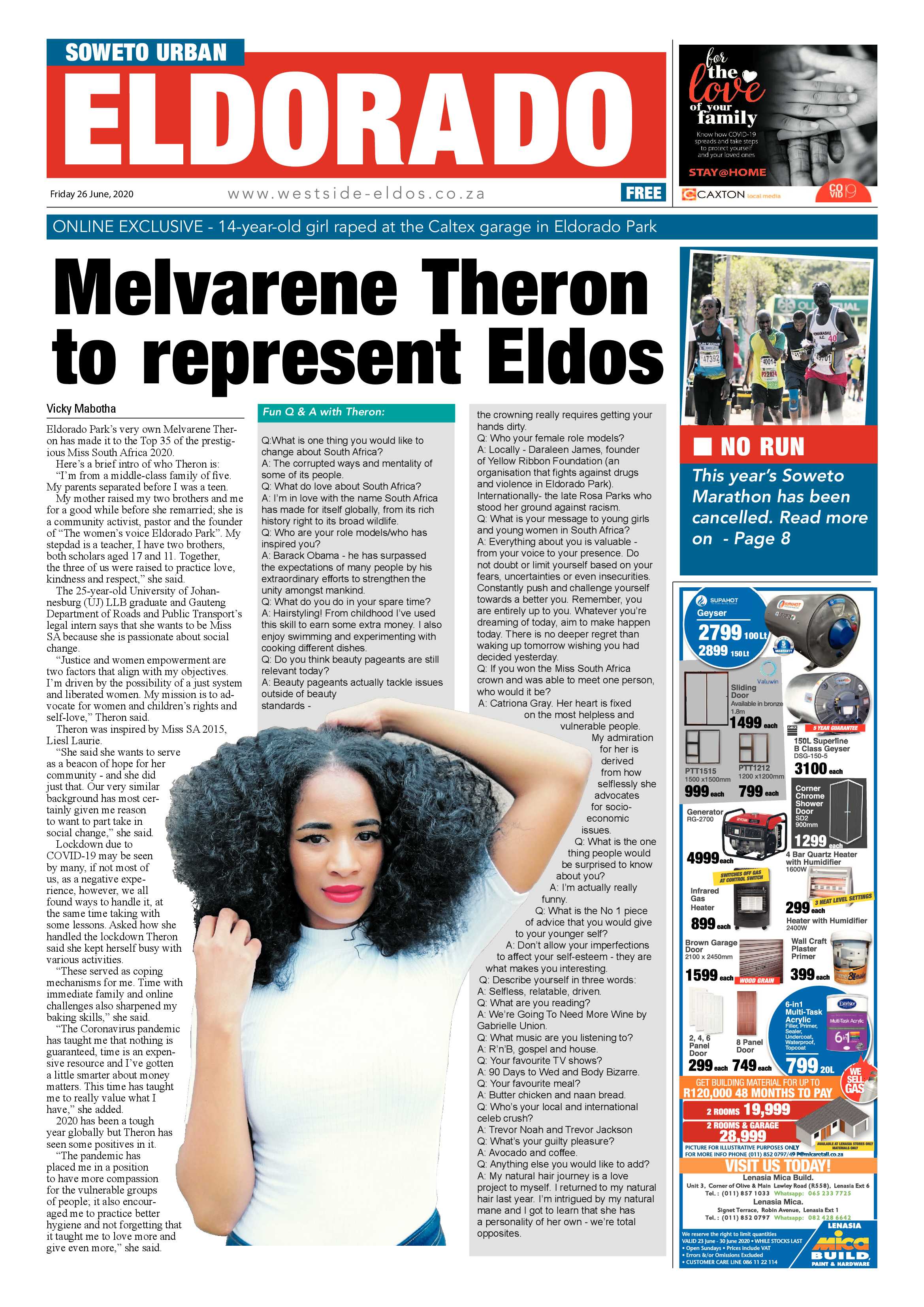 Eldos June 26, 2020 page 1