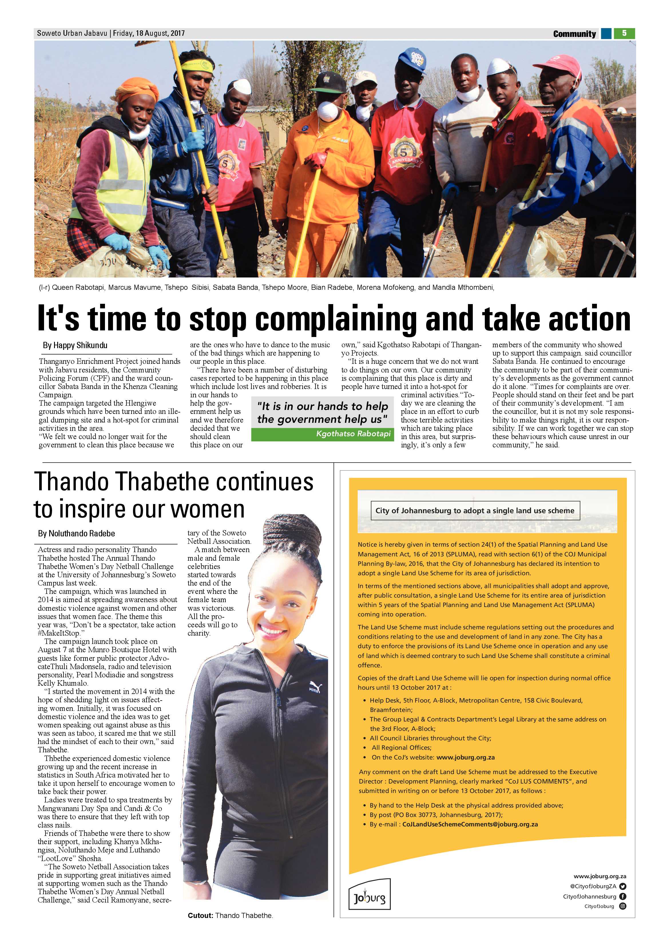 Jabavu – August 18, 2017 issue page 5