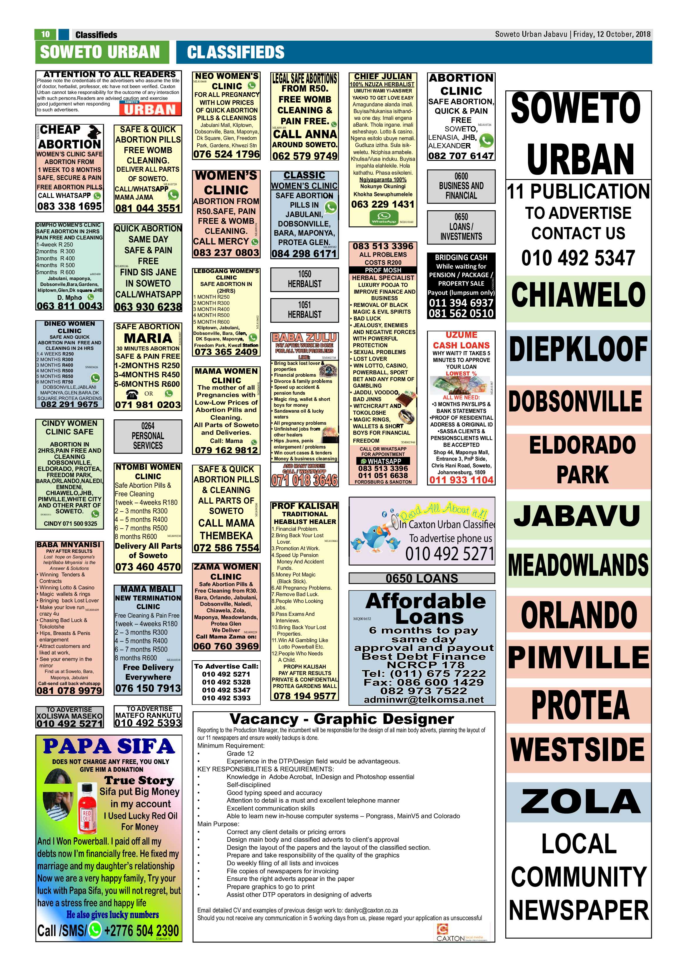 Jabavu – October 12, 2018 issue page 10