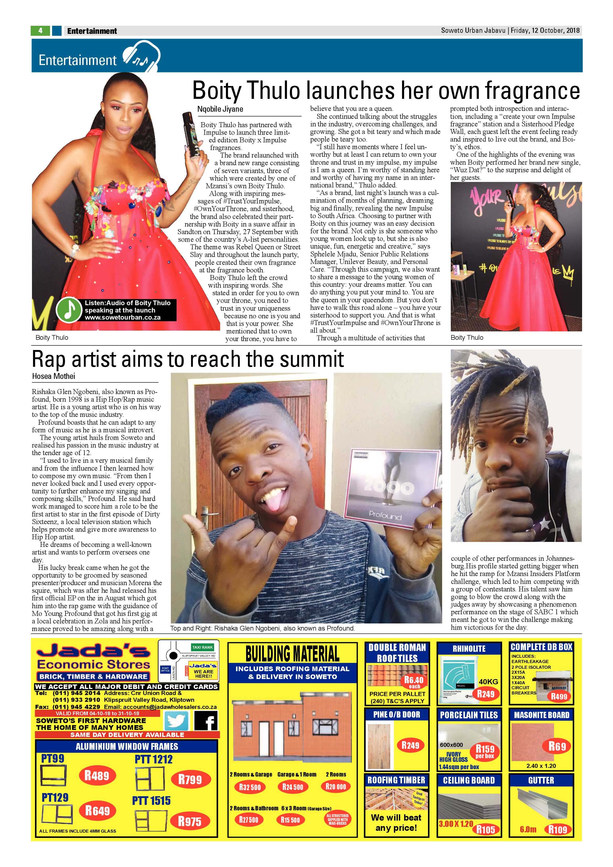 Jabavu – October 12, 2018 issue page 4
