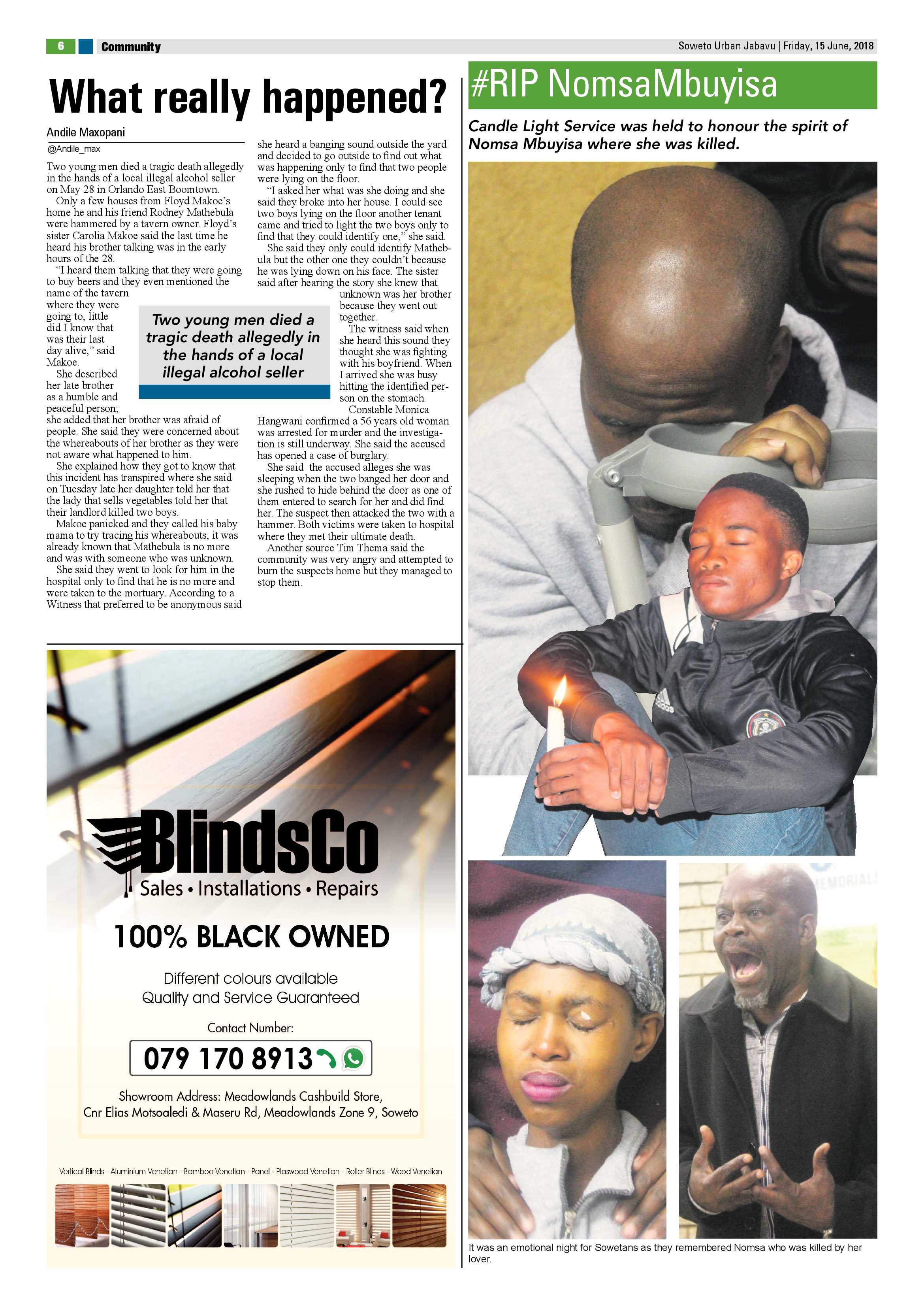 Jabavu – June 15, 2018 issue page 6