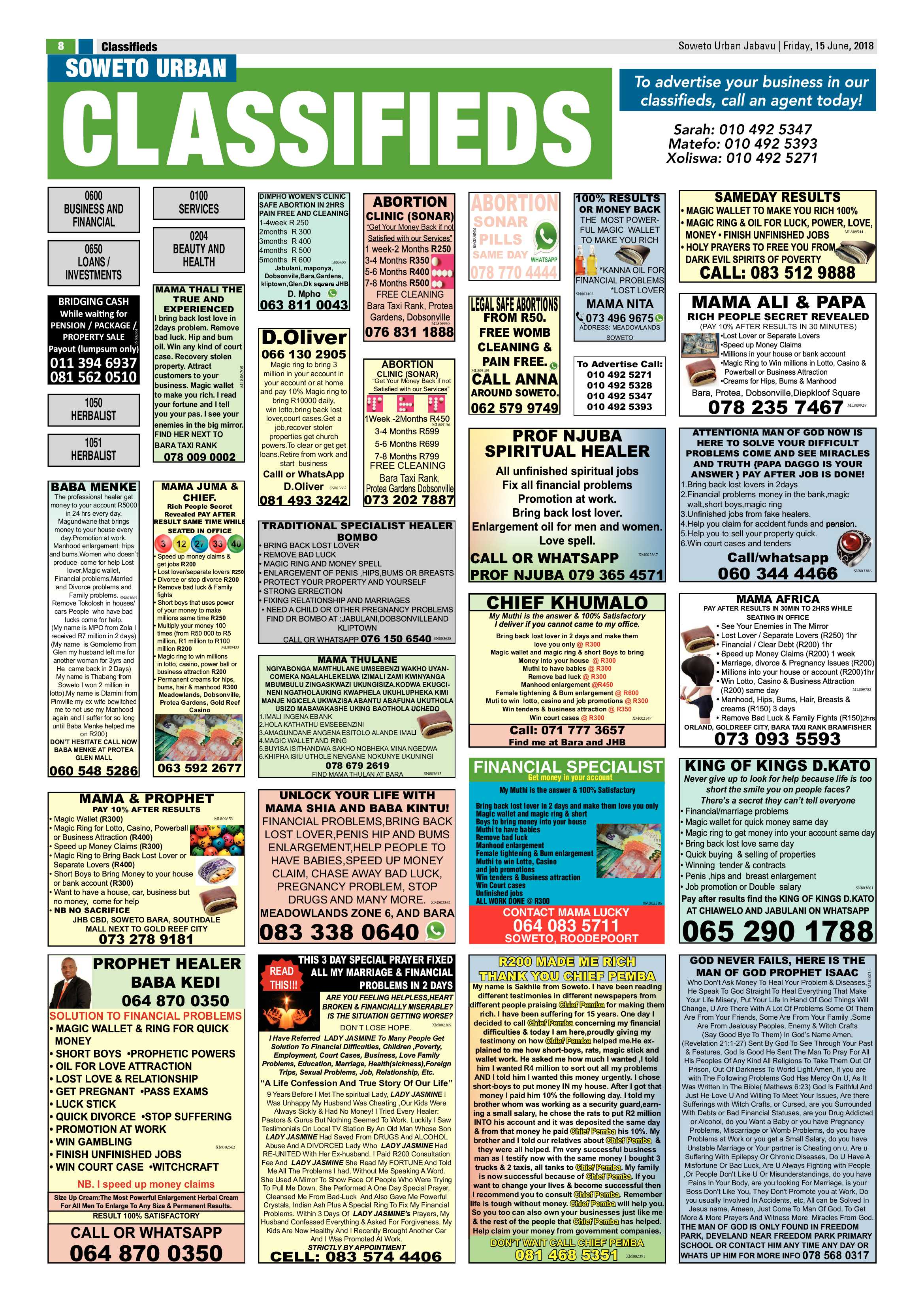 Jabavu – June 15, 2018 issue page 8