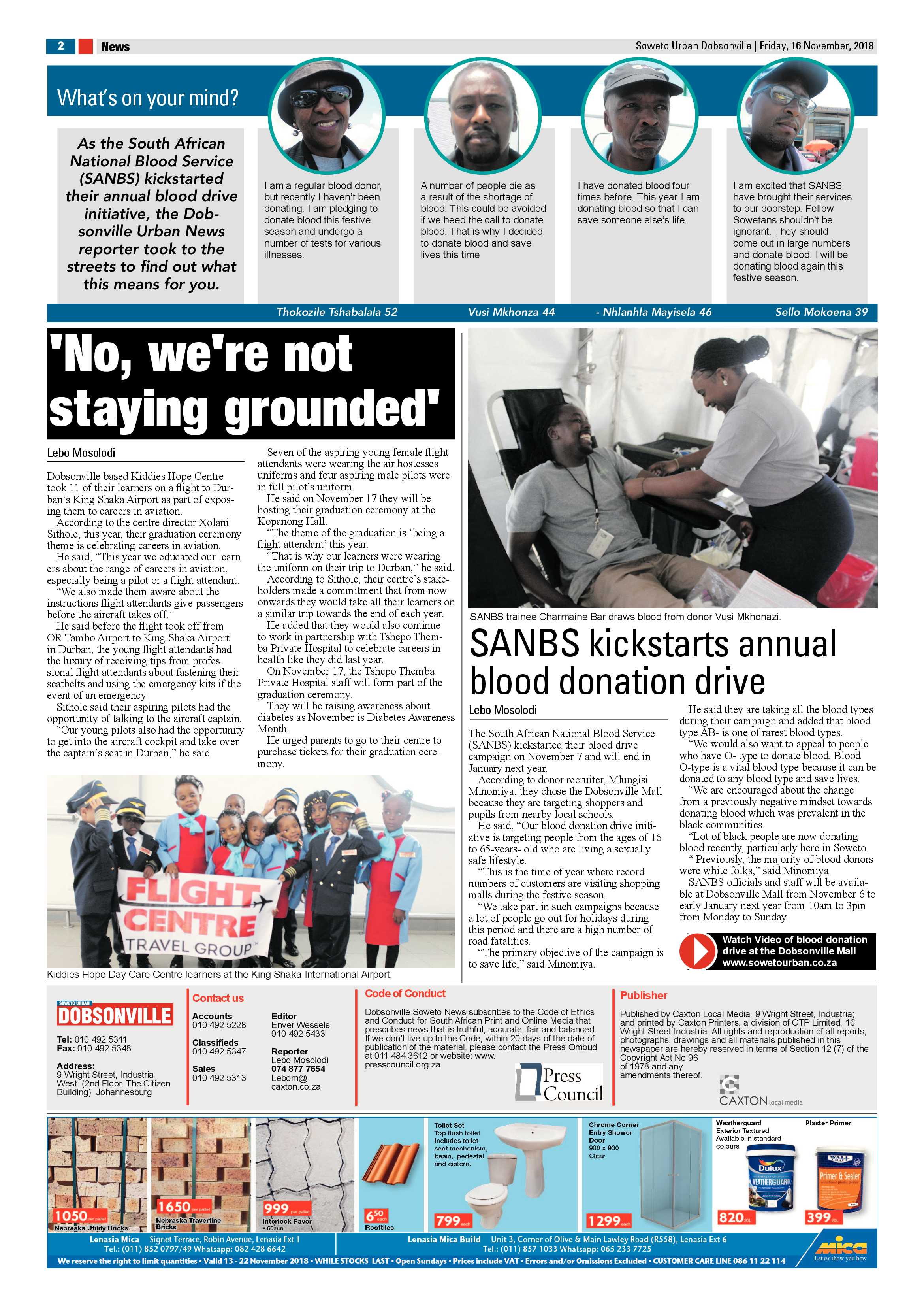 Jabavu – November 16, 2018 issue page 2