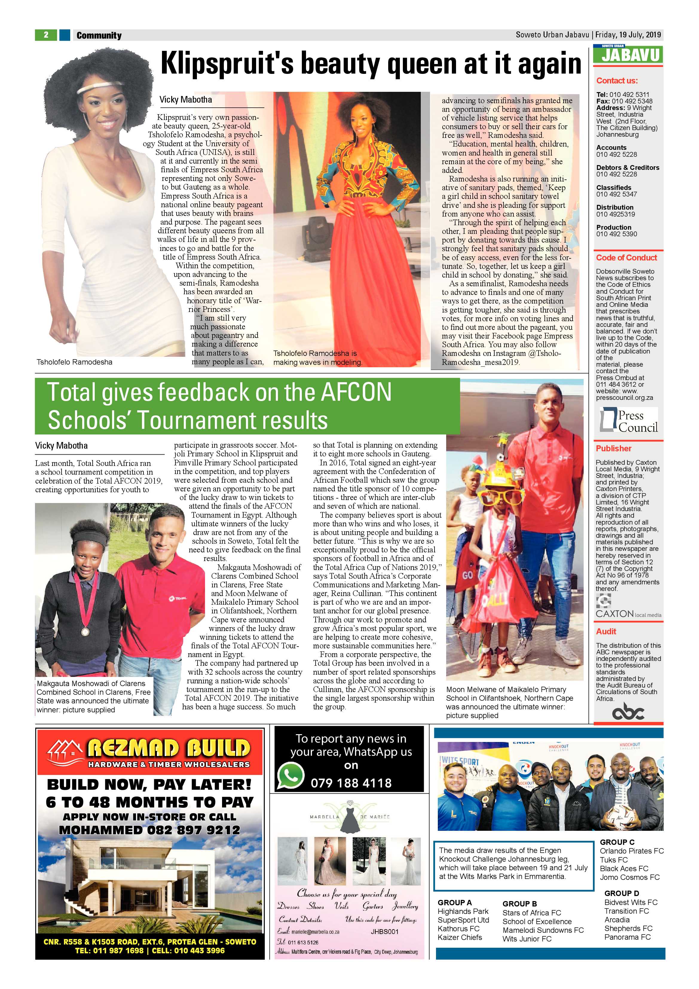 Jabavu News – July 19, 2019 page 2