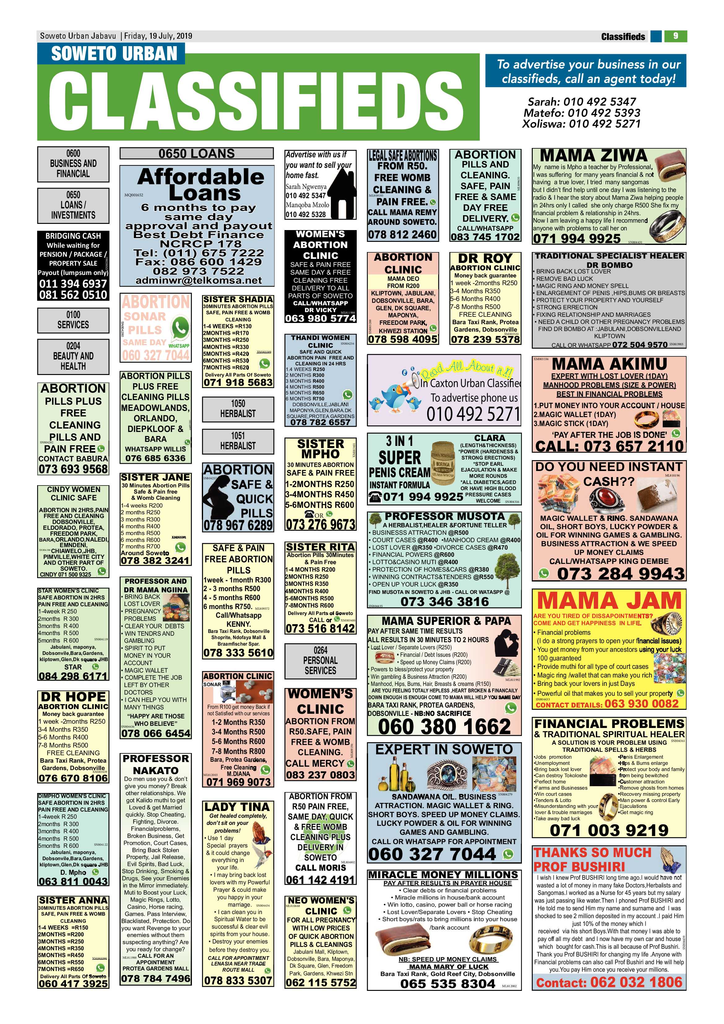 Jabavu News – July 19, 2019 page 9