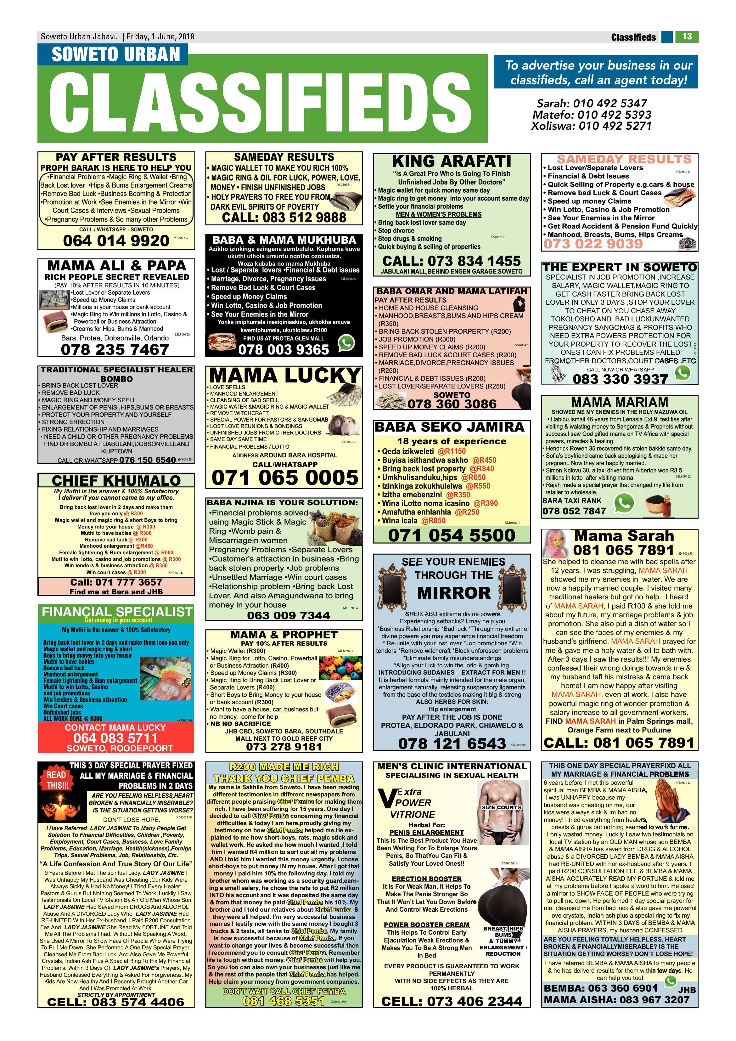 Jabavu – June 1, 2018 issue page 13