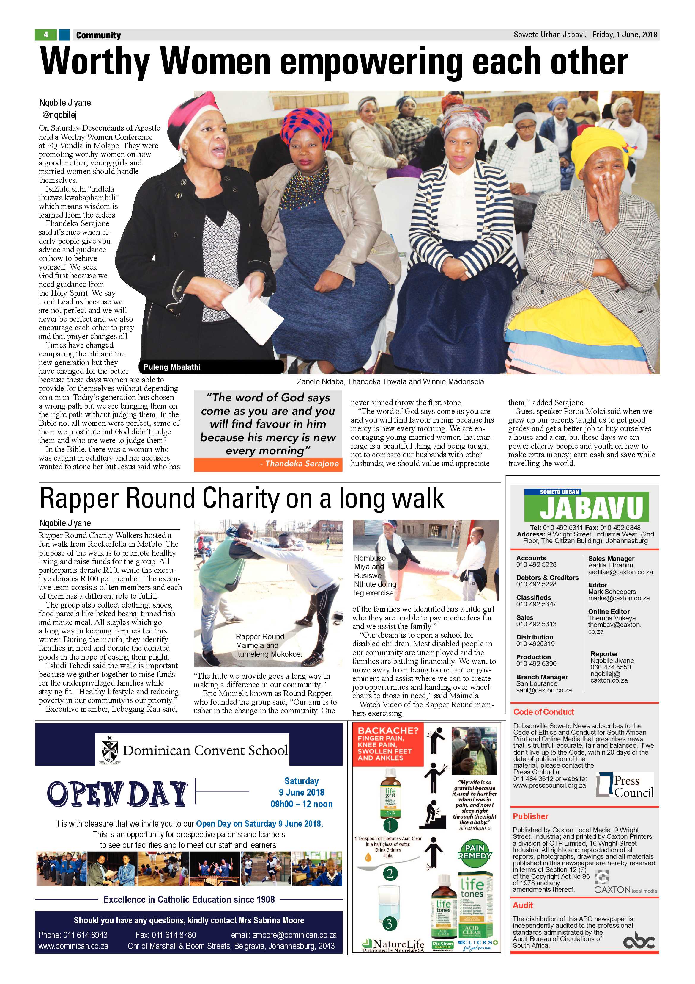 Jabavu – June 1, 2018 issue page 4