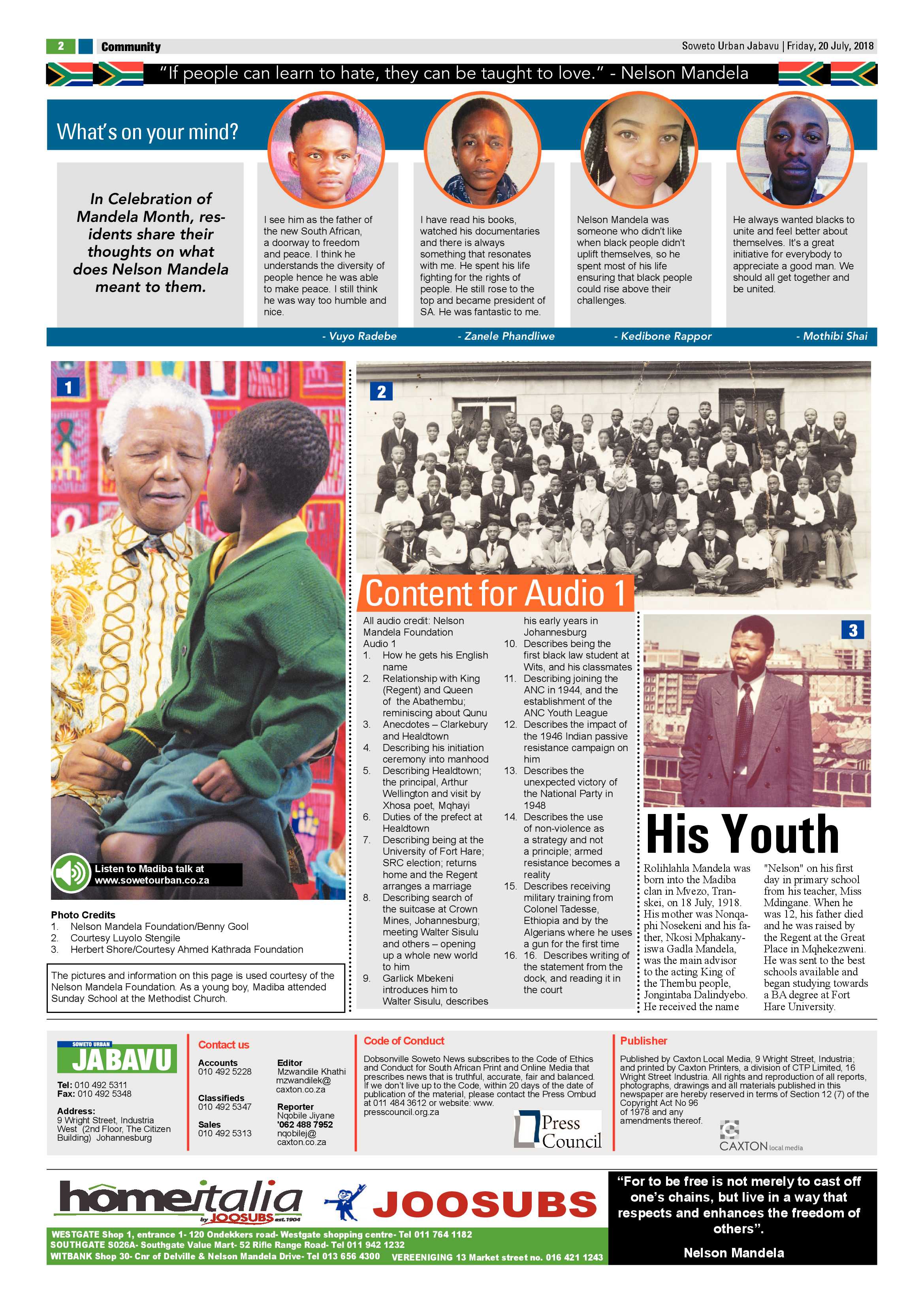 Jabavu – July 20, 2018 issue page 2