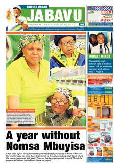 Jabavu News – March 22 , 2019