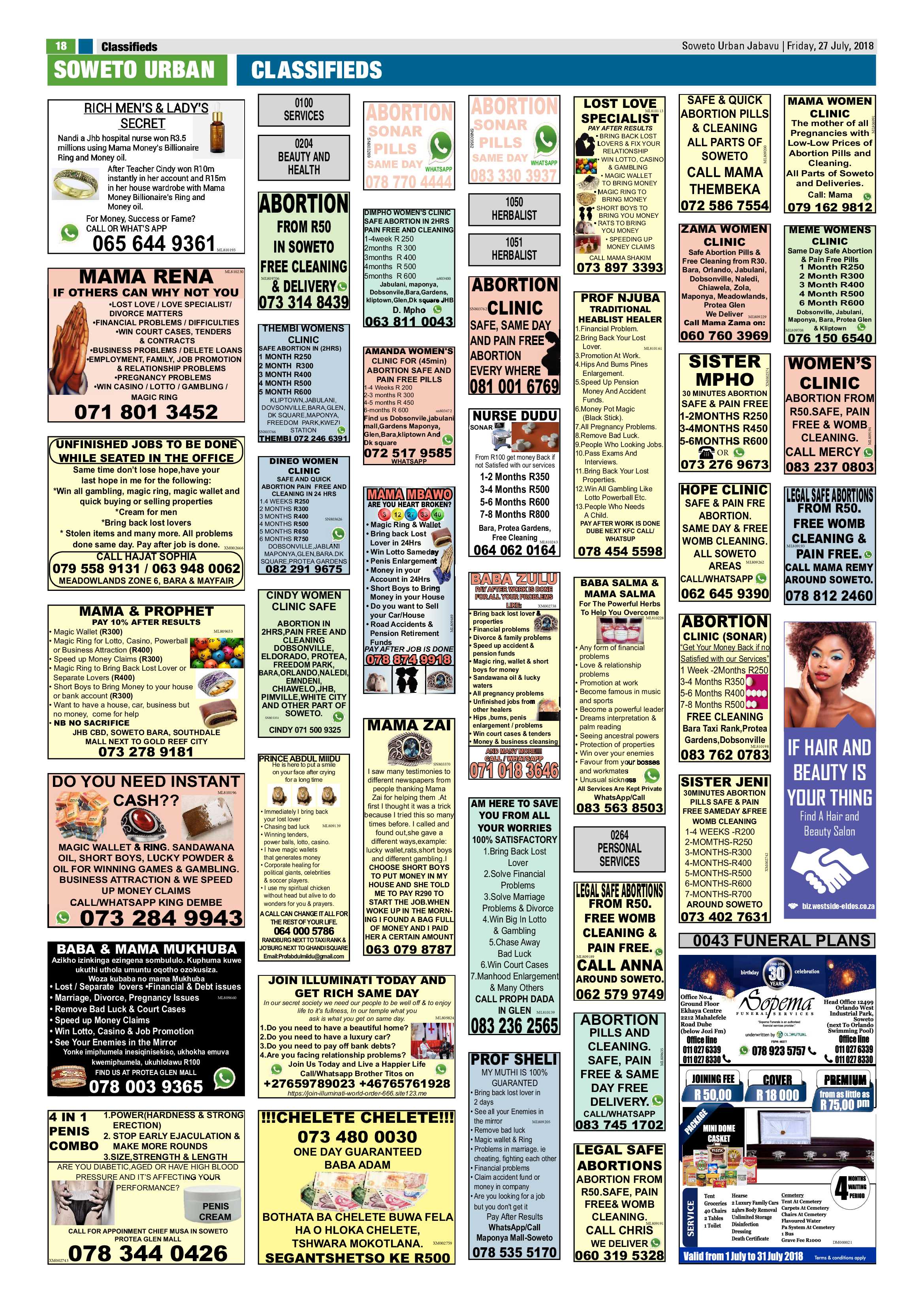Jabavu – July 27, 2018 issue page 18