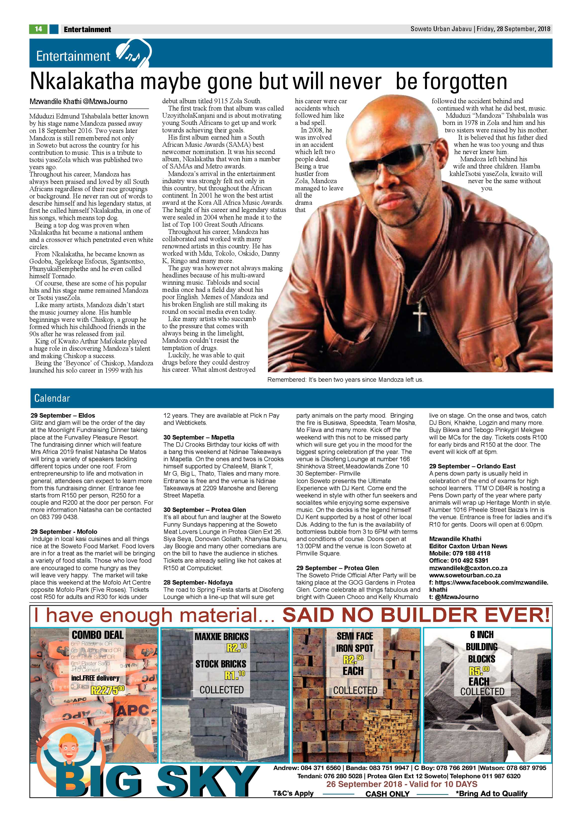 Jabavu – September 28, 2018 issue page 15