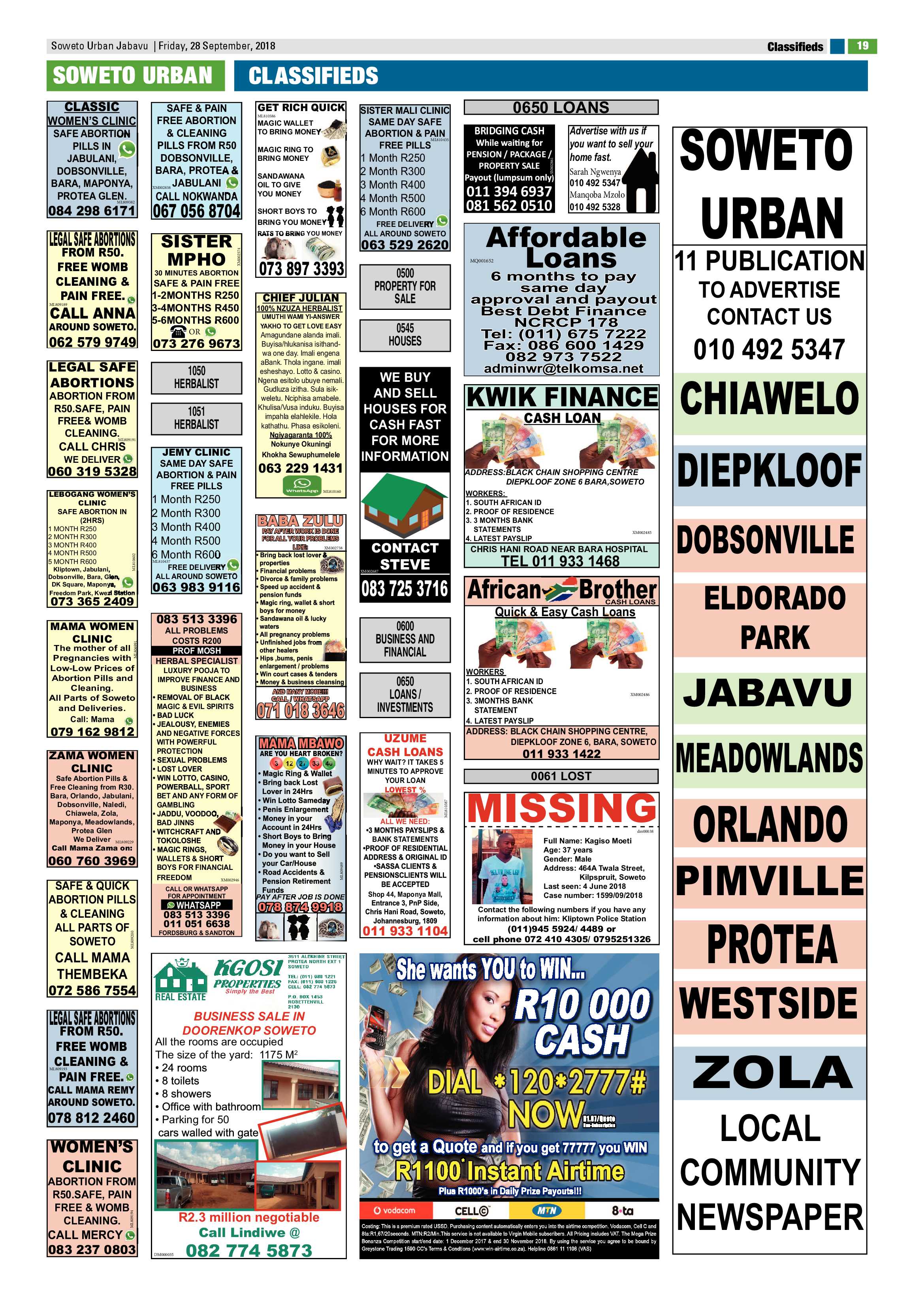 Jabavu – September 28, 2018 issue page 20