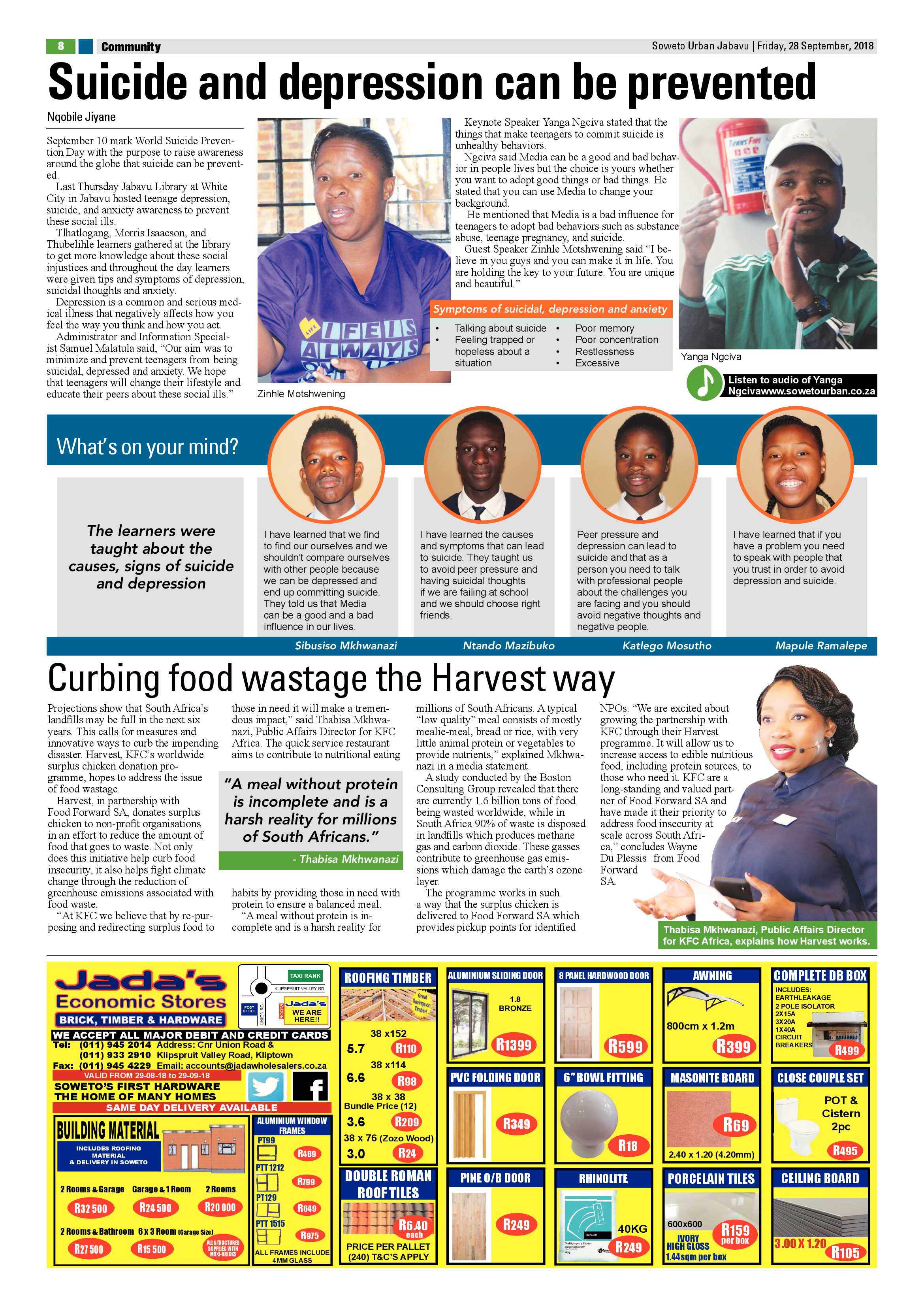 Jabavu – September 28, 2018 issue page 9