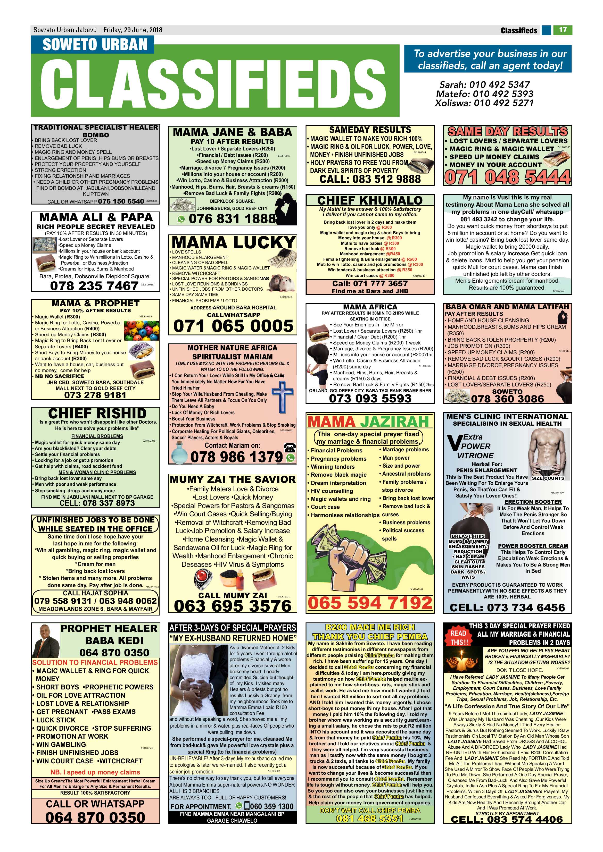 Jabavu – June 29, 2018 issue page 17