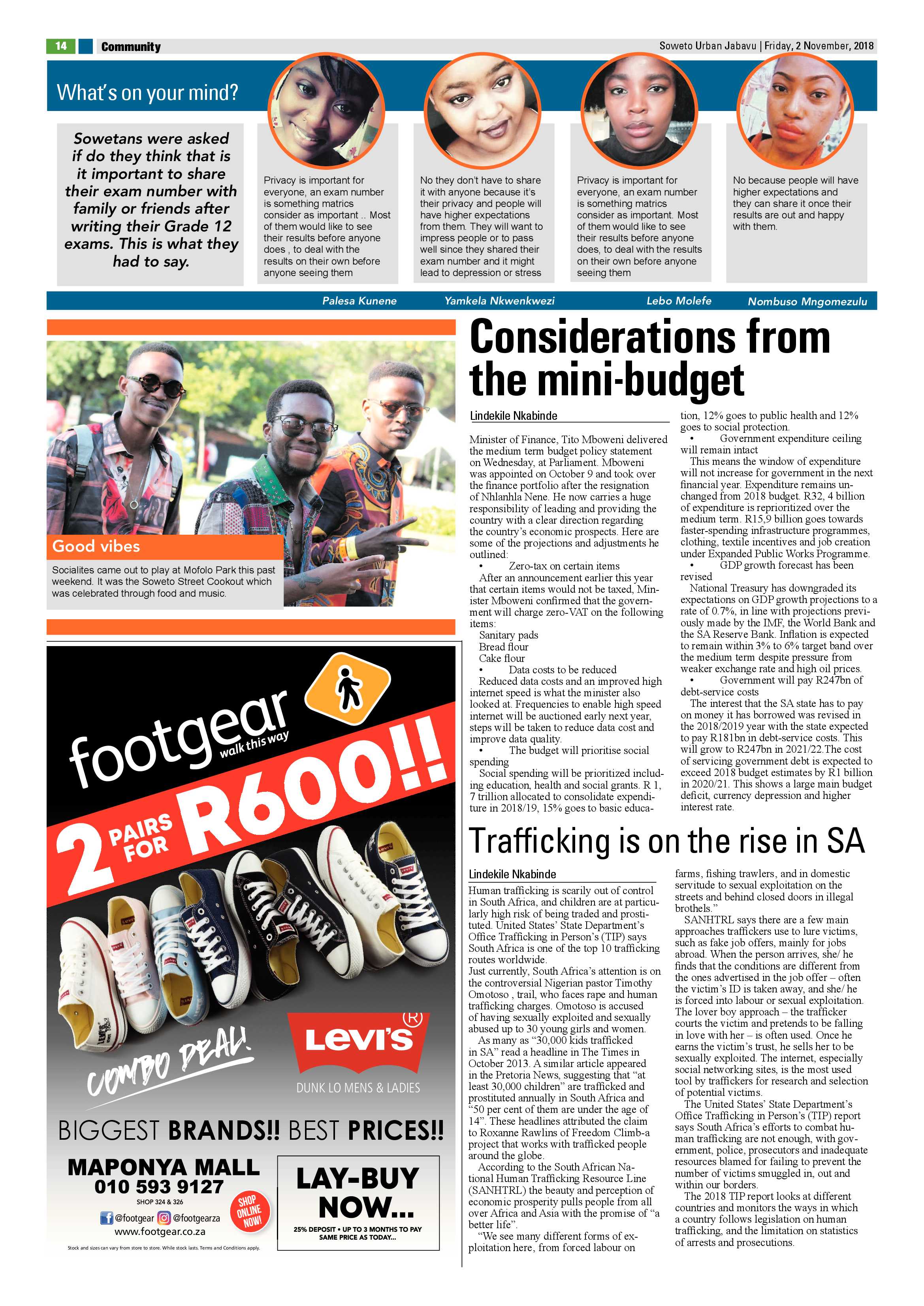 Jabavu – November 2, 2018 issue page 14