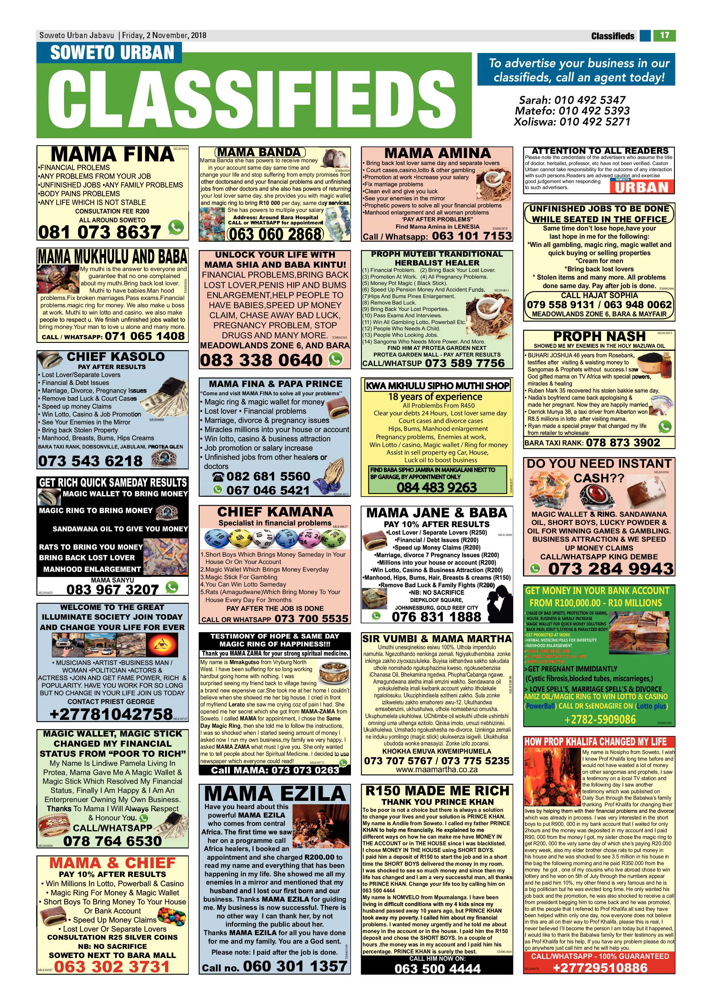 Jabavu – November 2, 2018 issue page 17