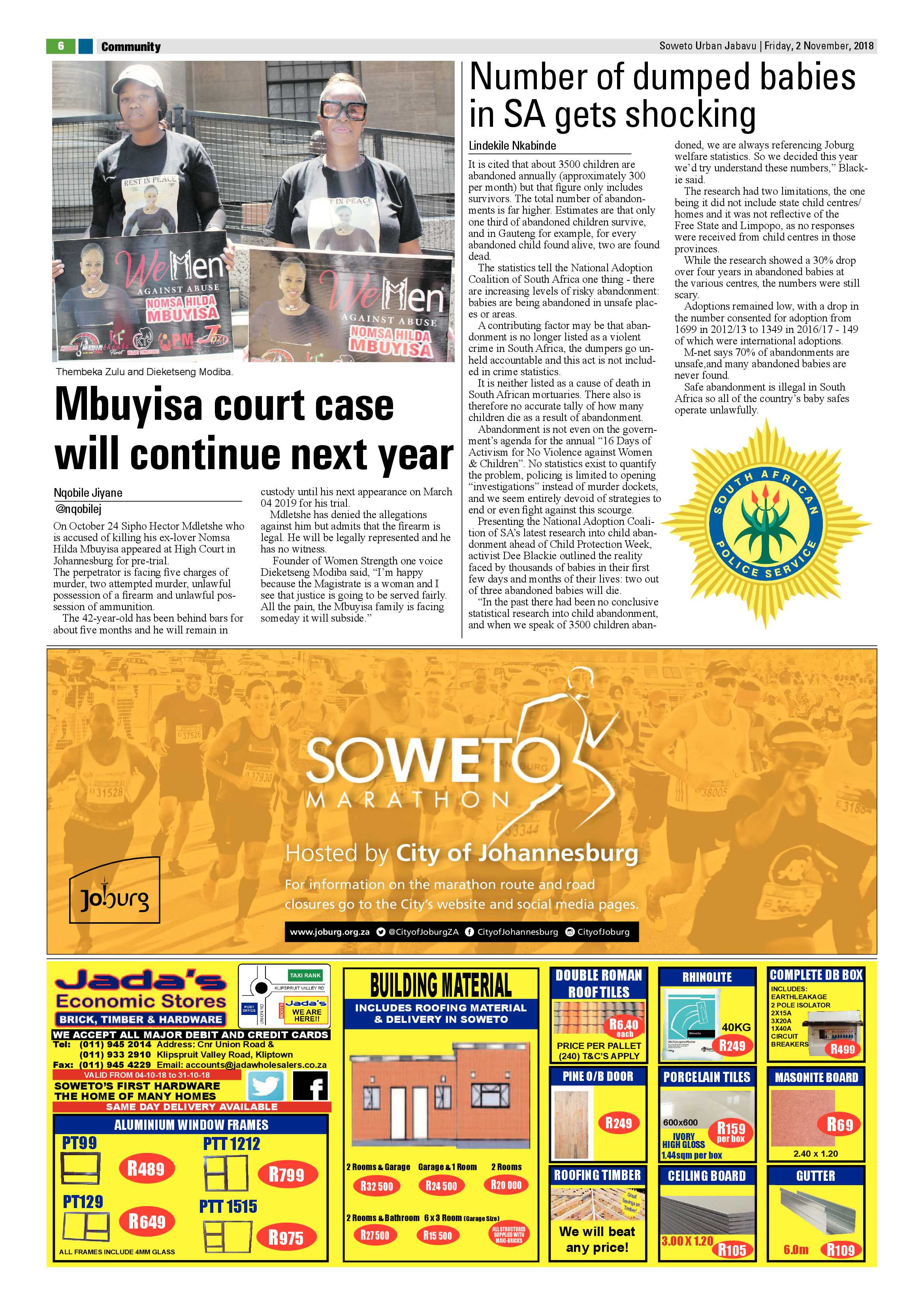 Jabavu – November 2, 2018 issue page 6