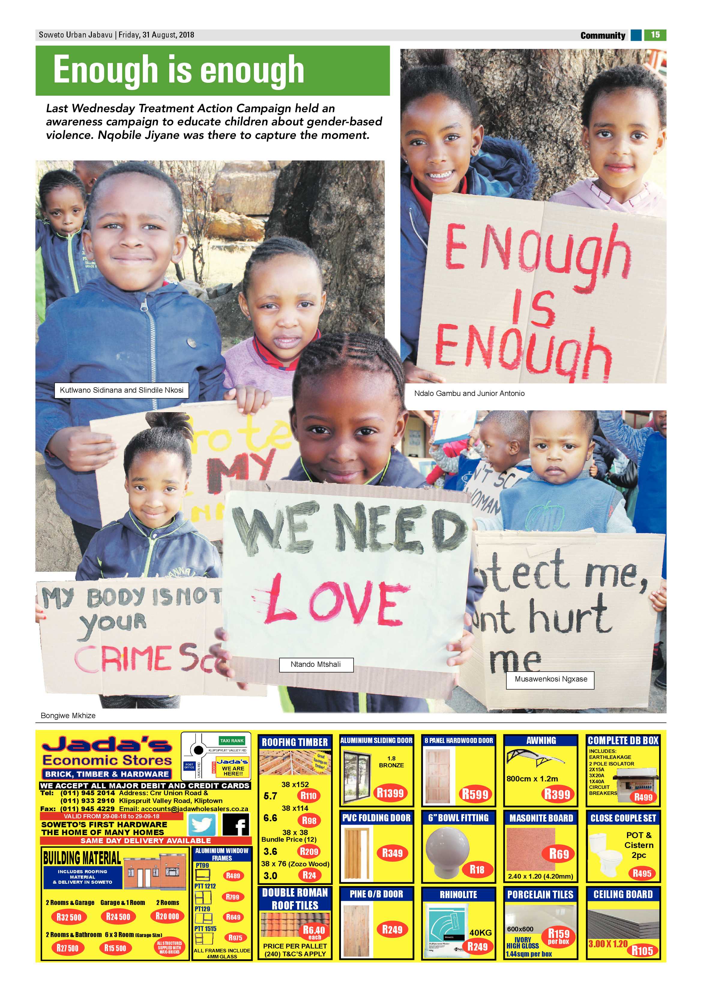Jabavu – August 31, 2018 issue page 15