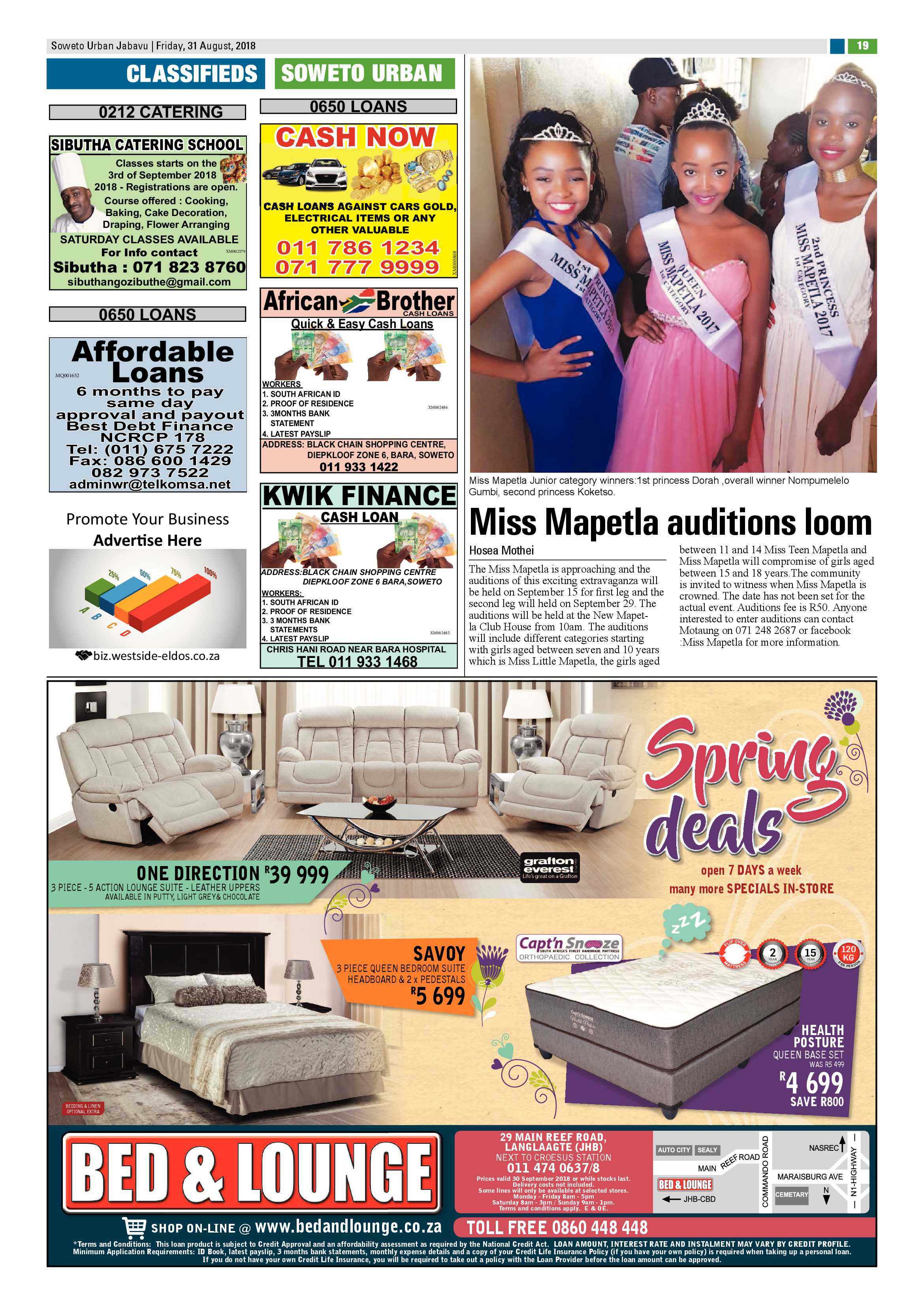 Jabavu – August 31, 2018 issue page 19