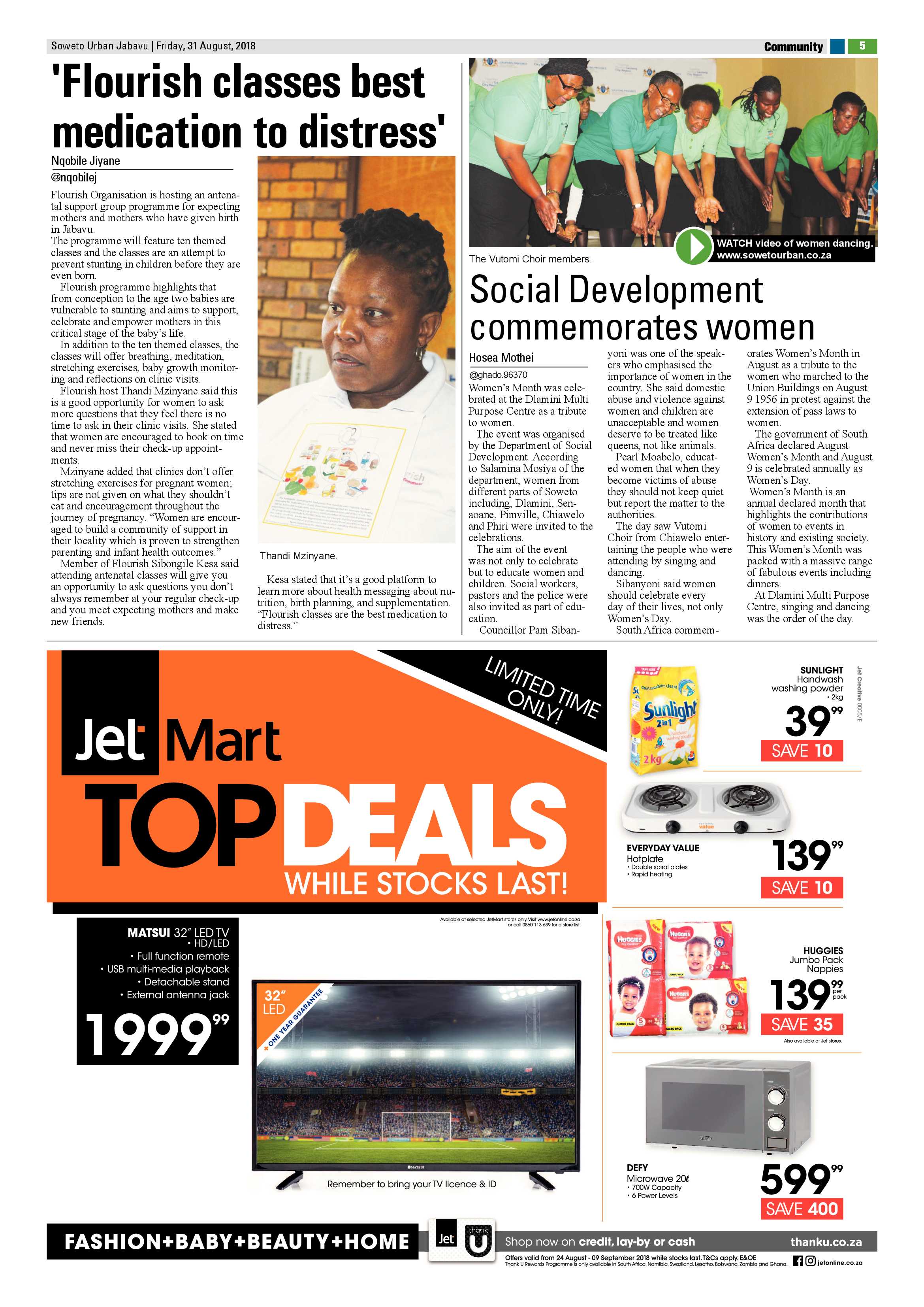 Jabavu – August 31, 2018 issue page 5
