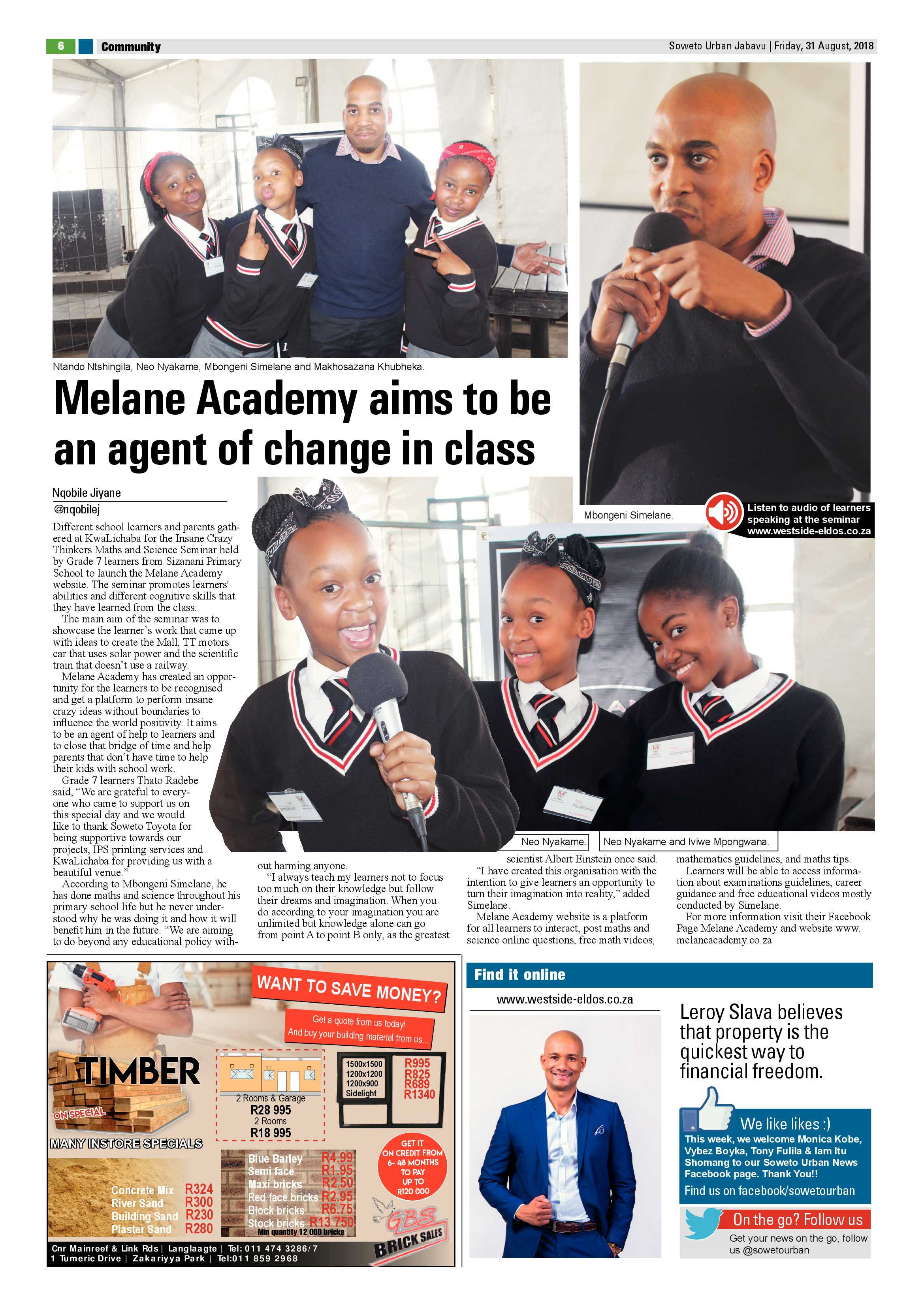 Jabavu – August 31, 2018 issue page 6