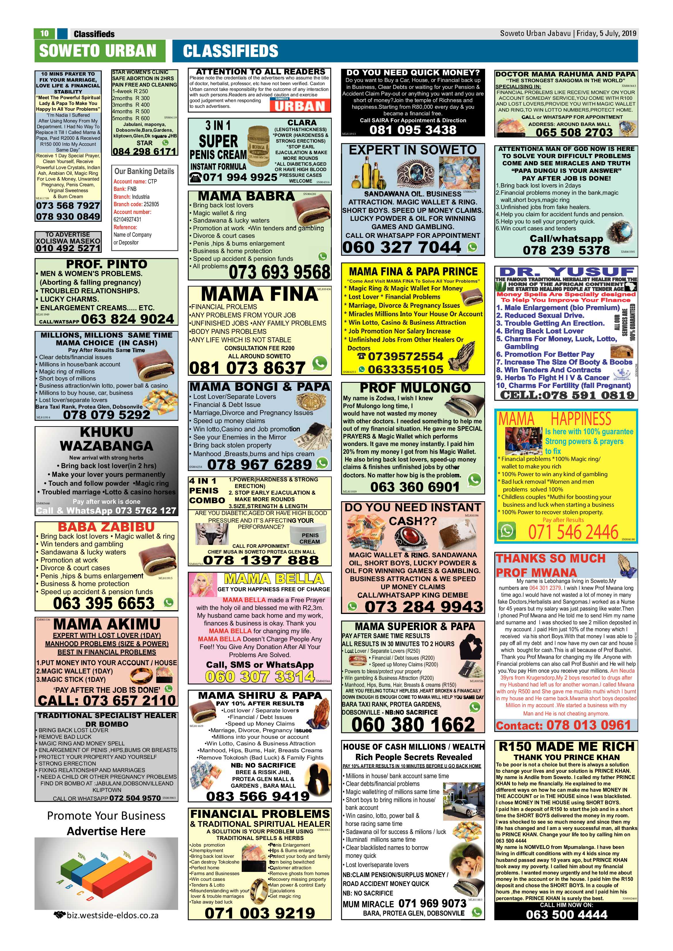 Jabavu News – July 05, 2019 page 10
