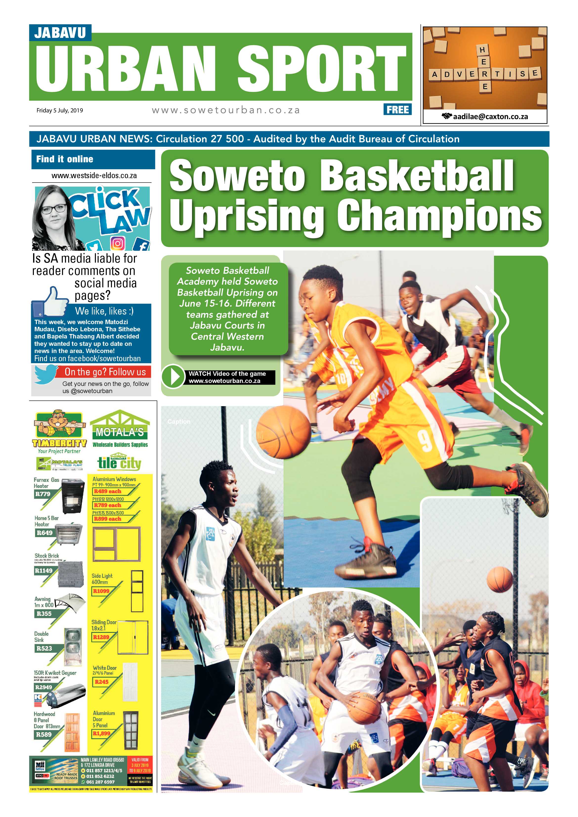 Jabavu News – July 05, 2019 page 12