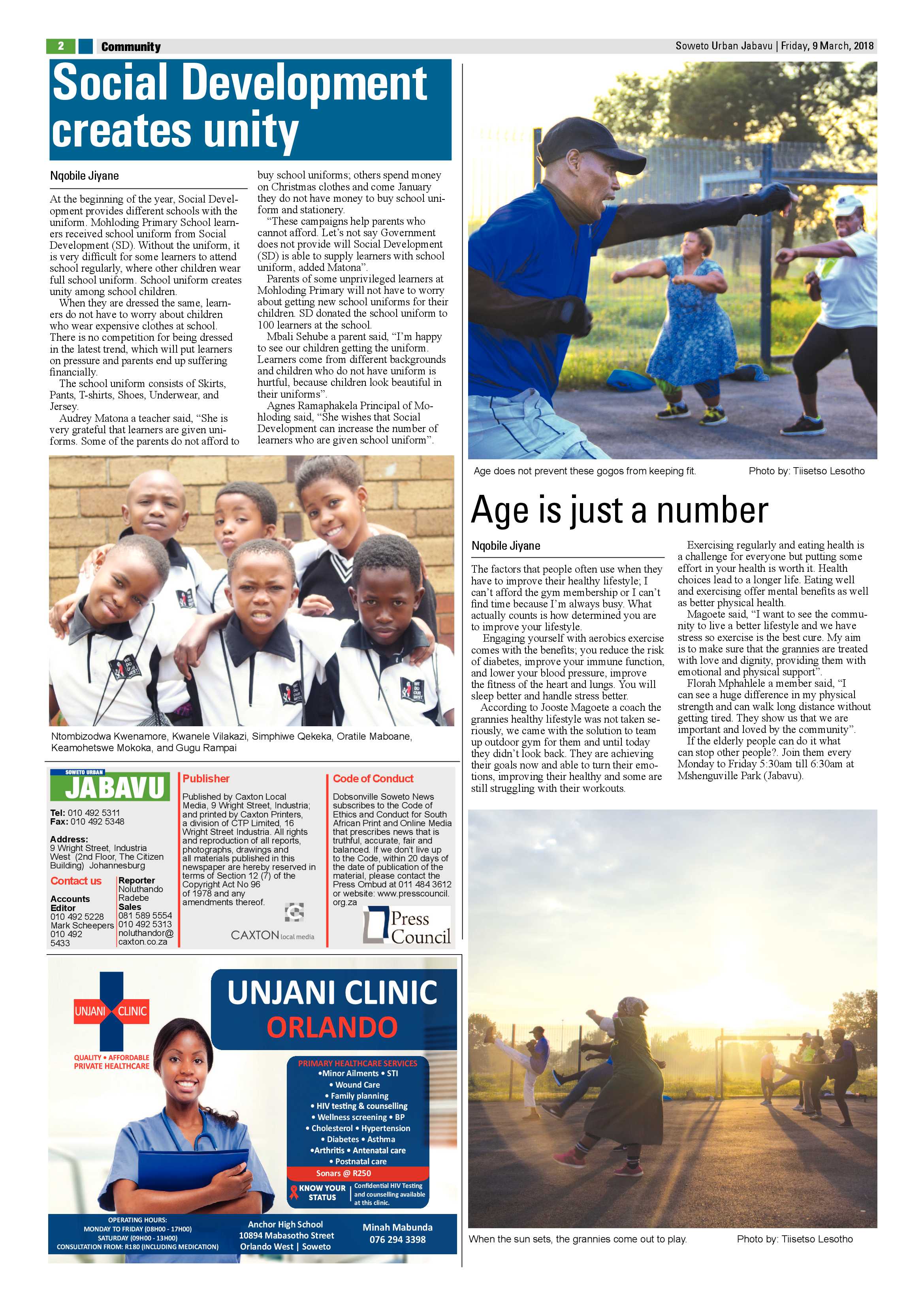 Jabavu – March 09, 2018 issue page 2
