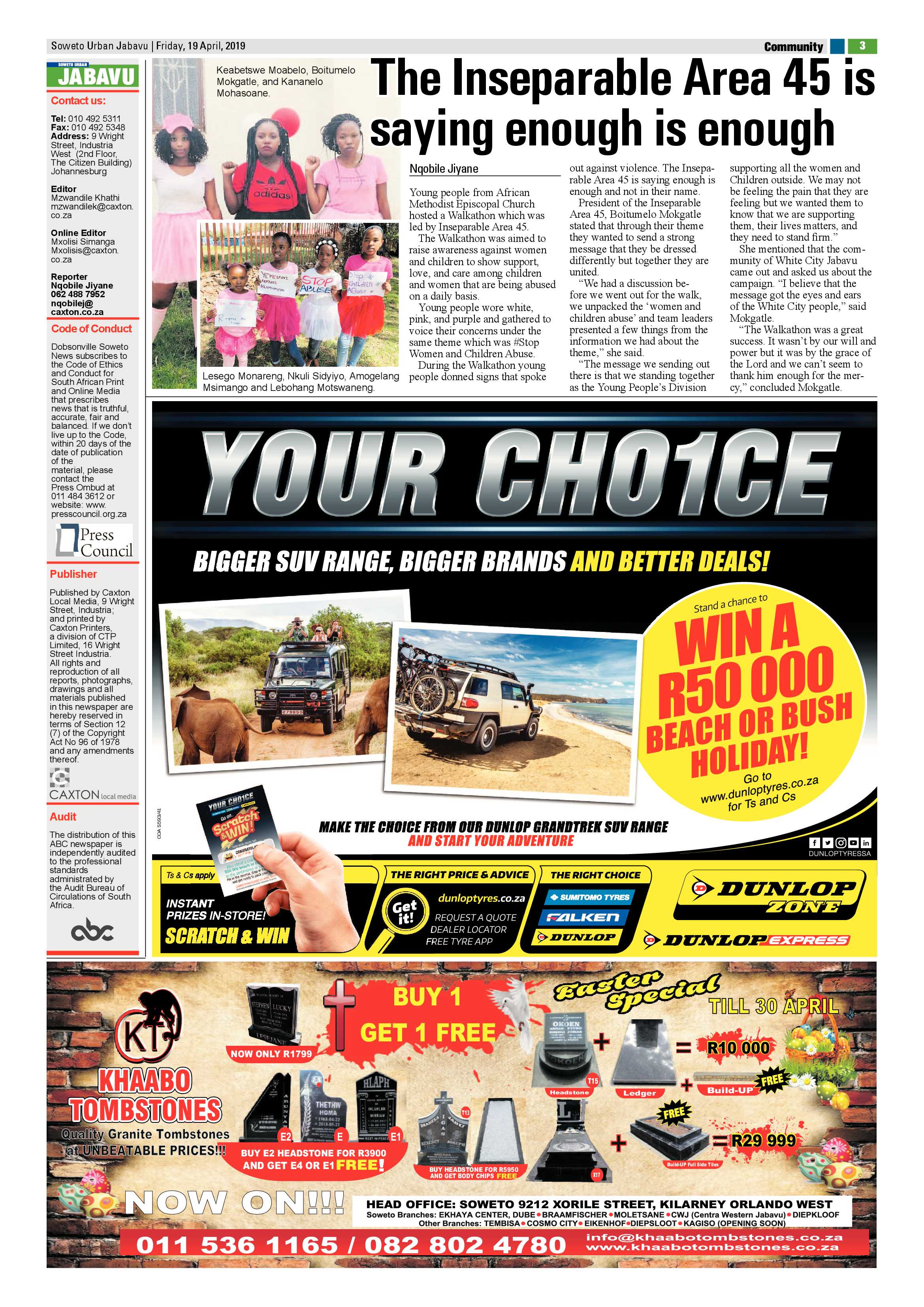 Jabavu News – April 19 , 2019 page 3