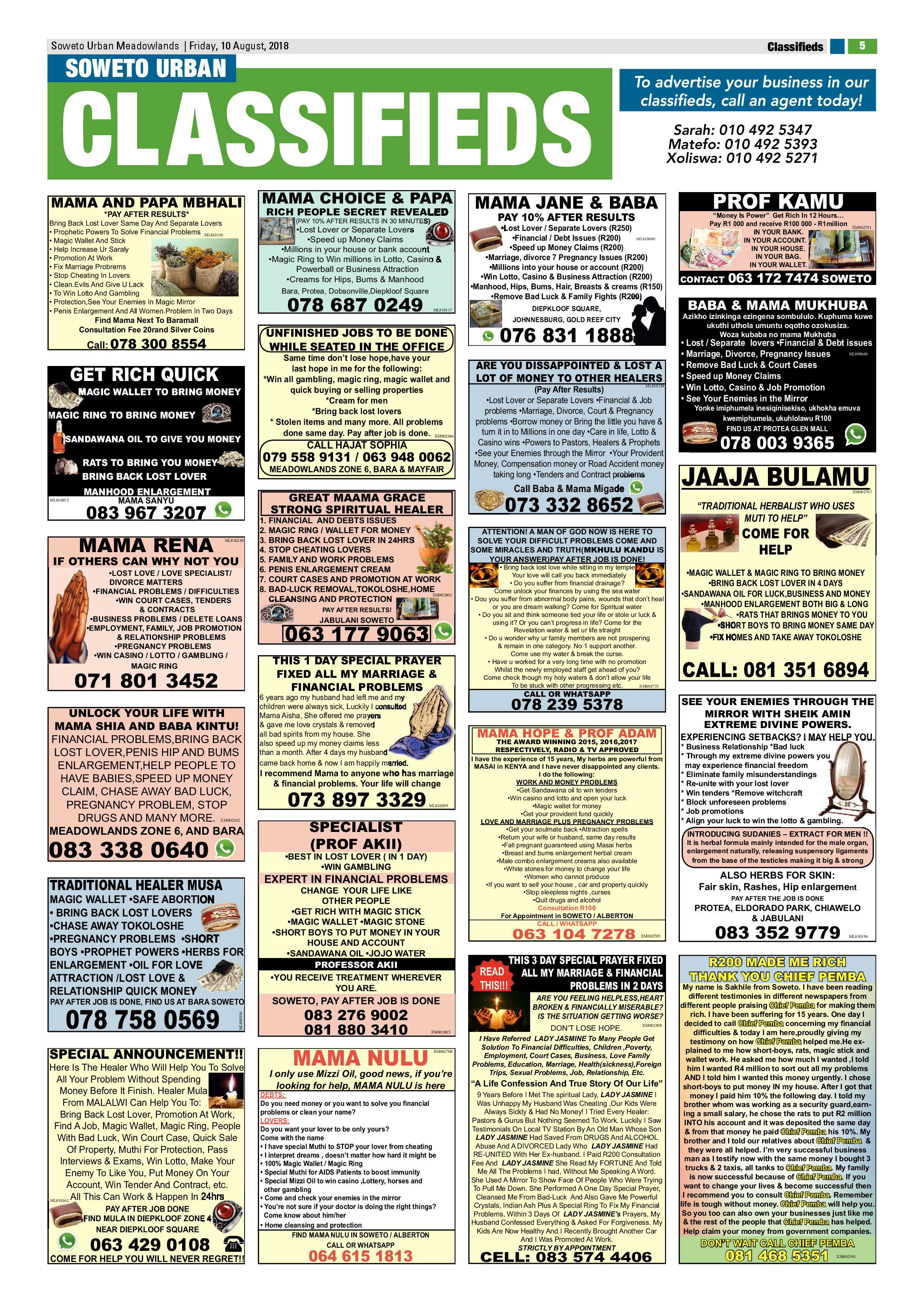 Meadowlands – August 10, 2018 issue page 5
