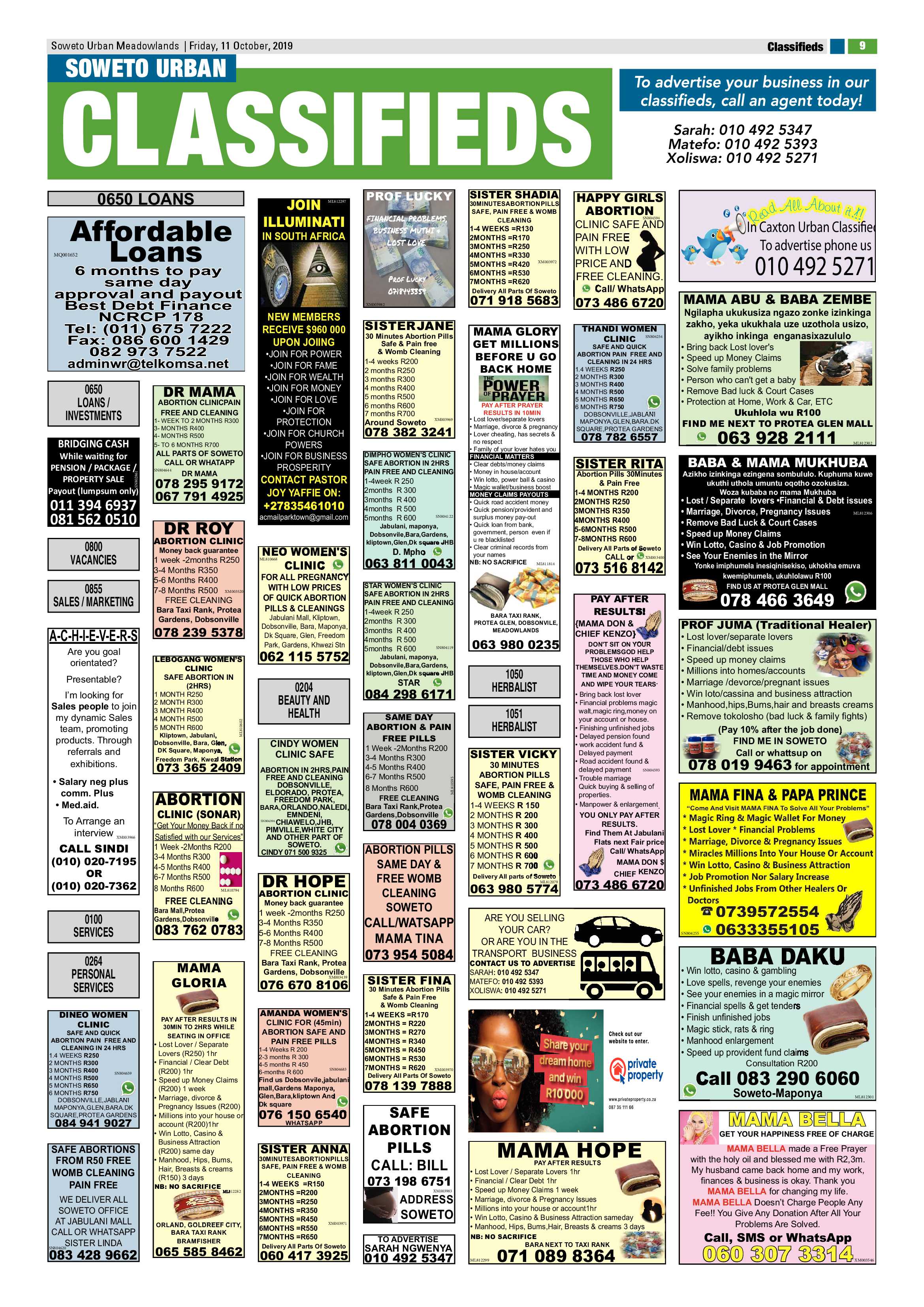 Meadowlands News – October 11, 2019 page 9