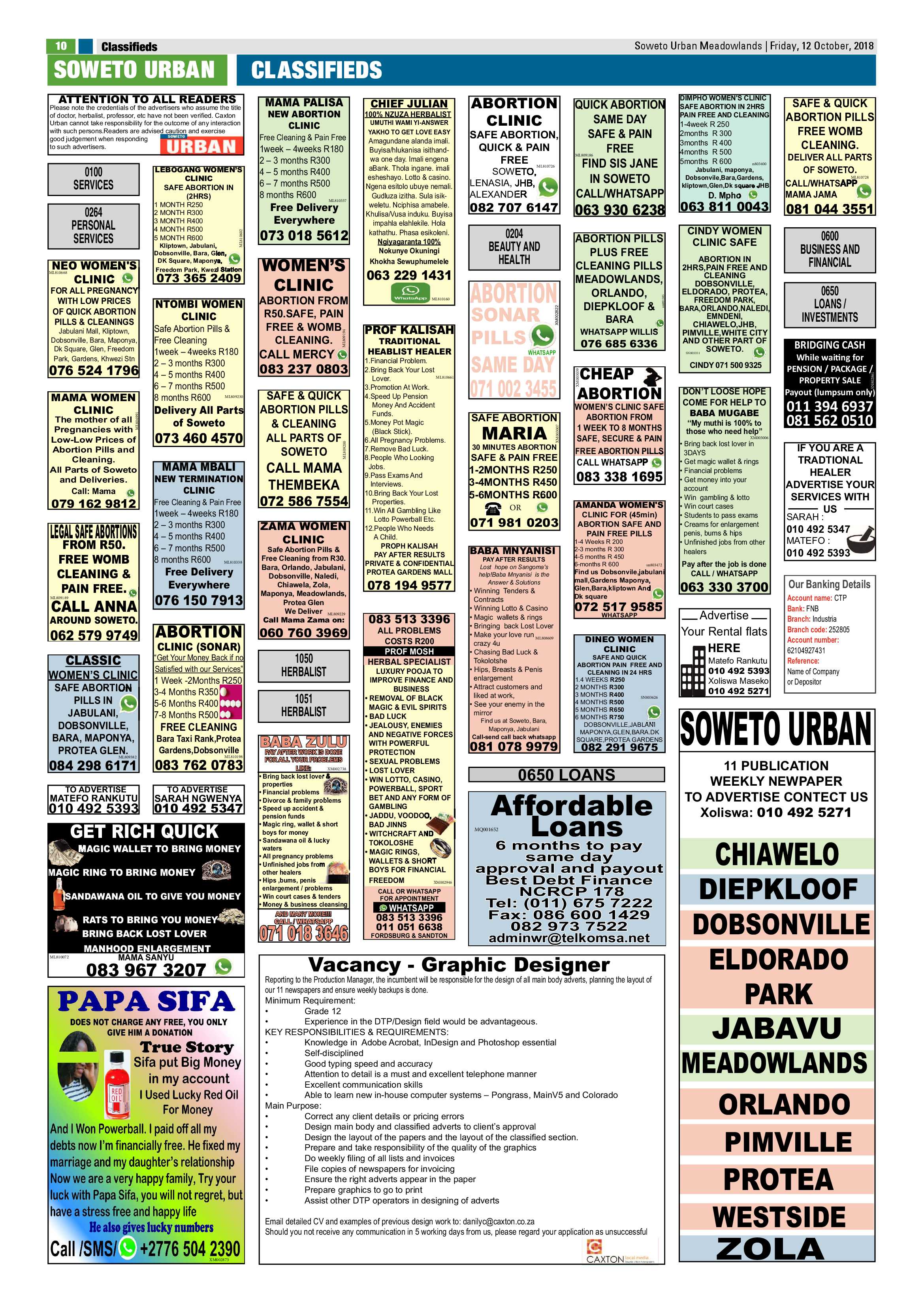 Meadowlands – October 12, 2018 issue page 10