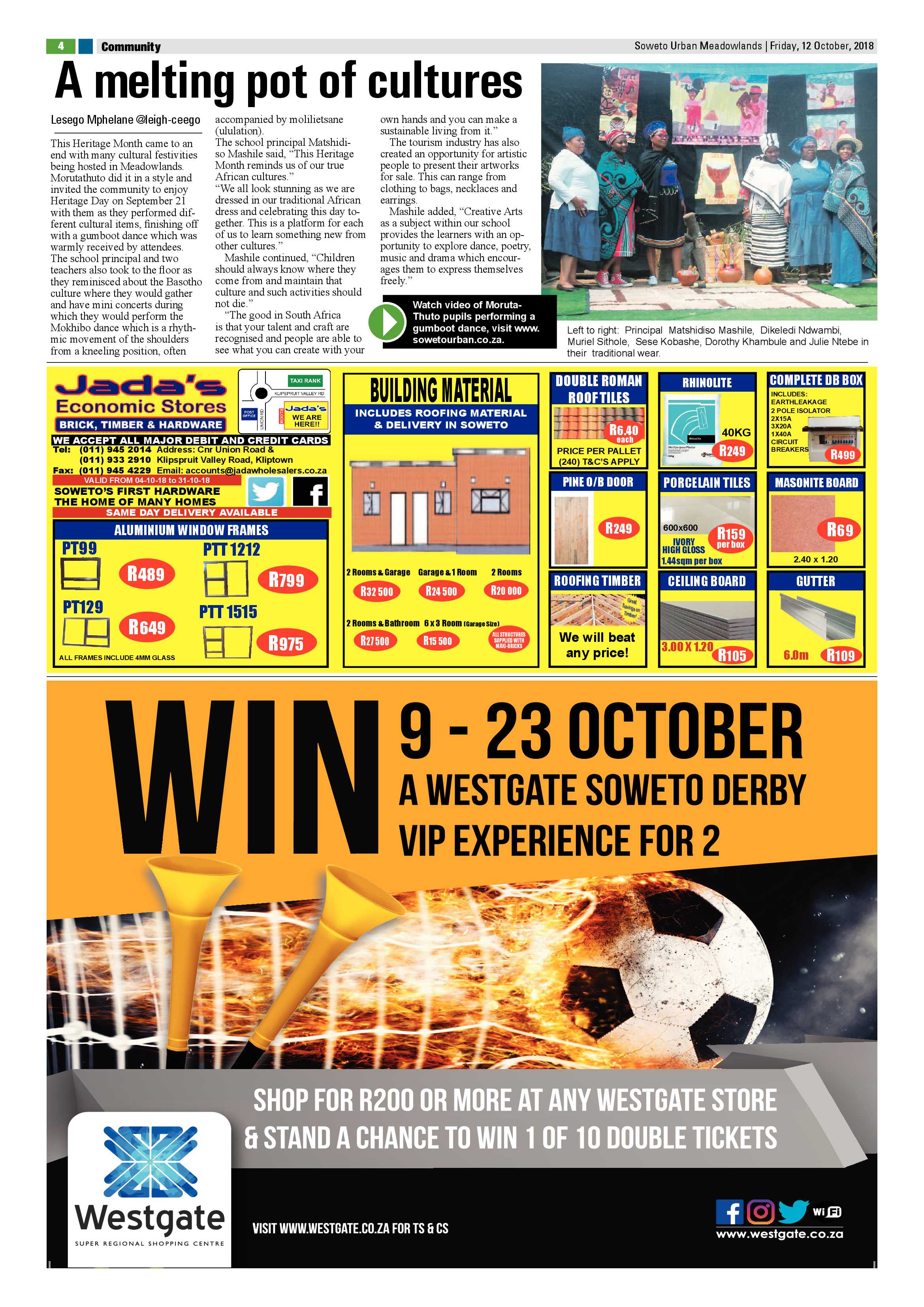 Meadowlands – October 12, 2018 issue page 4