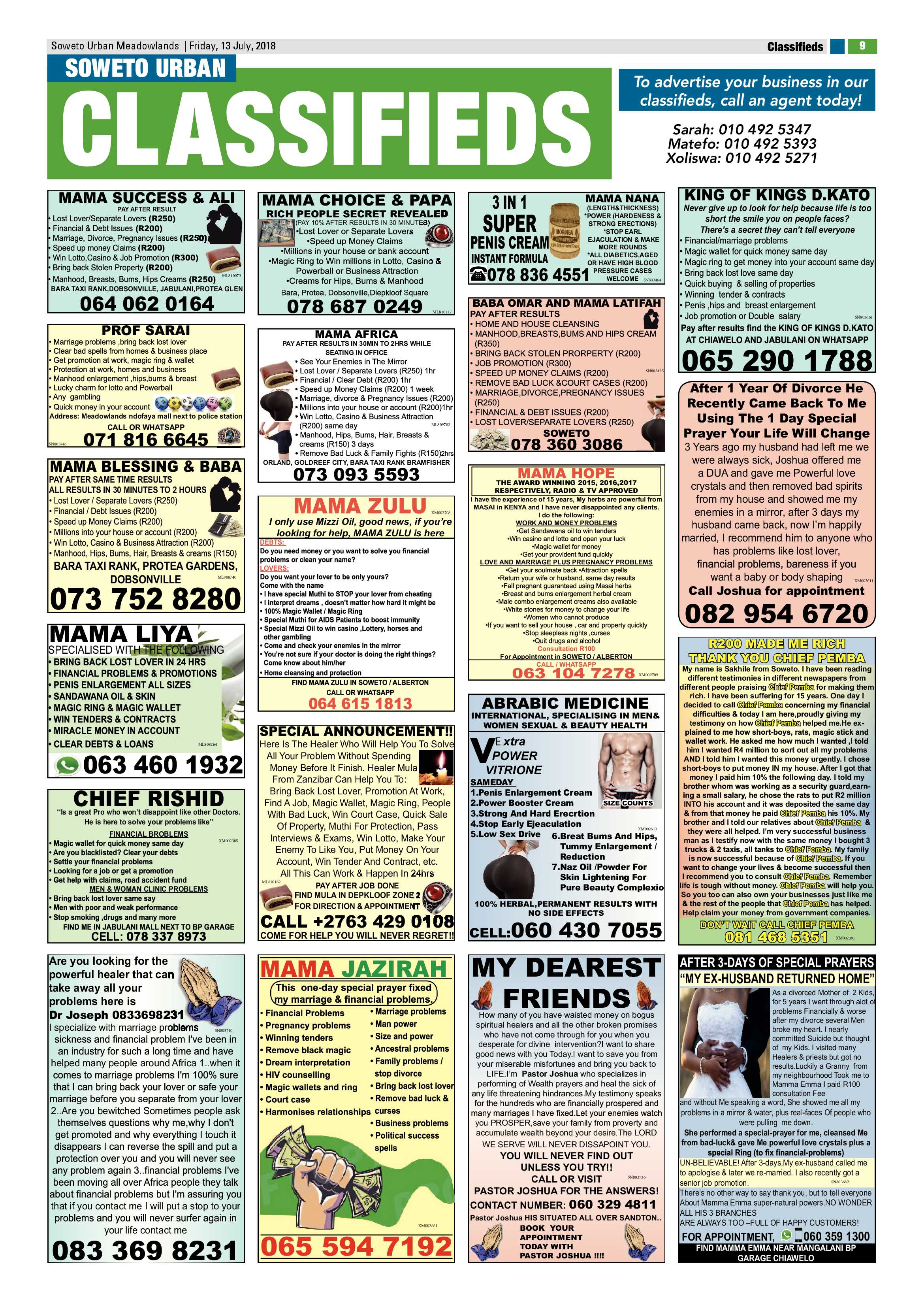Meadowlands – July 13, 2018 issue page 9