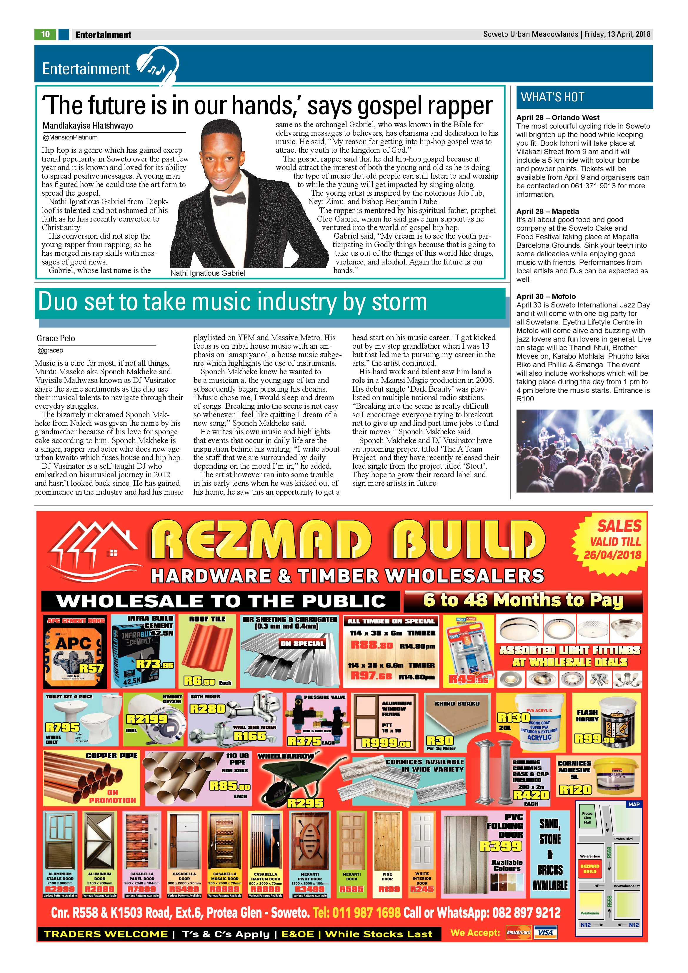 Meadowlands – April 13, 2018 issue page 10