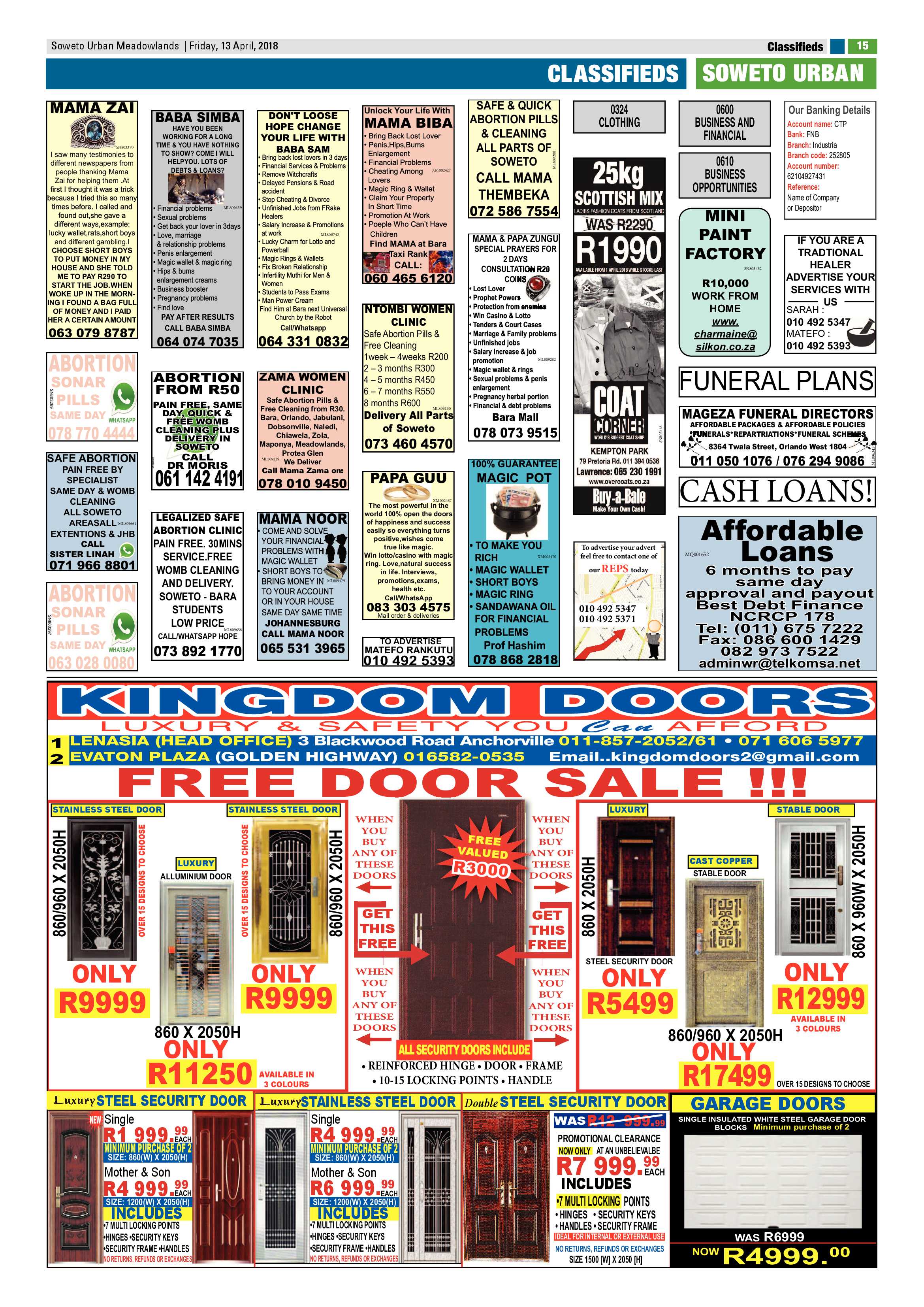 Meadowlands – April 13, 2018 issue page 15