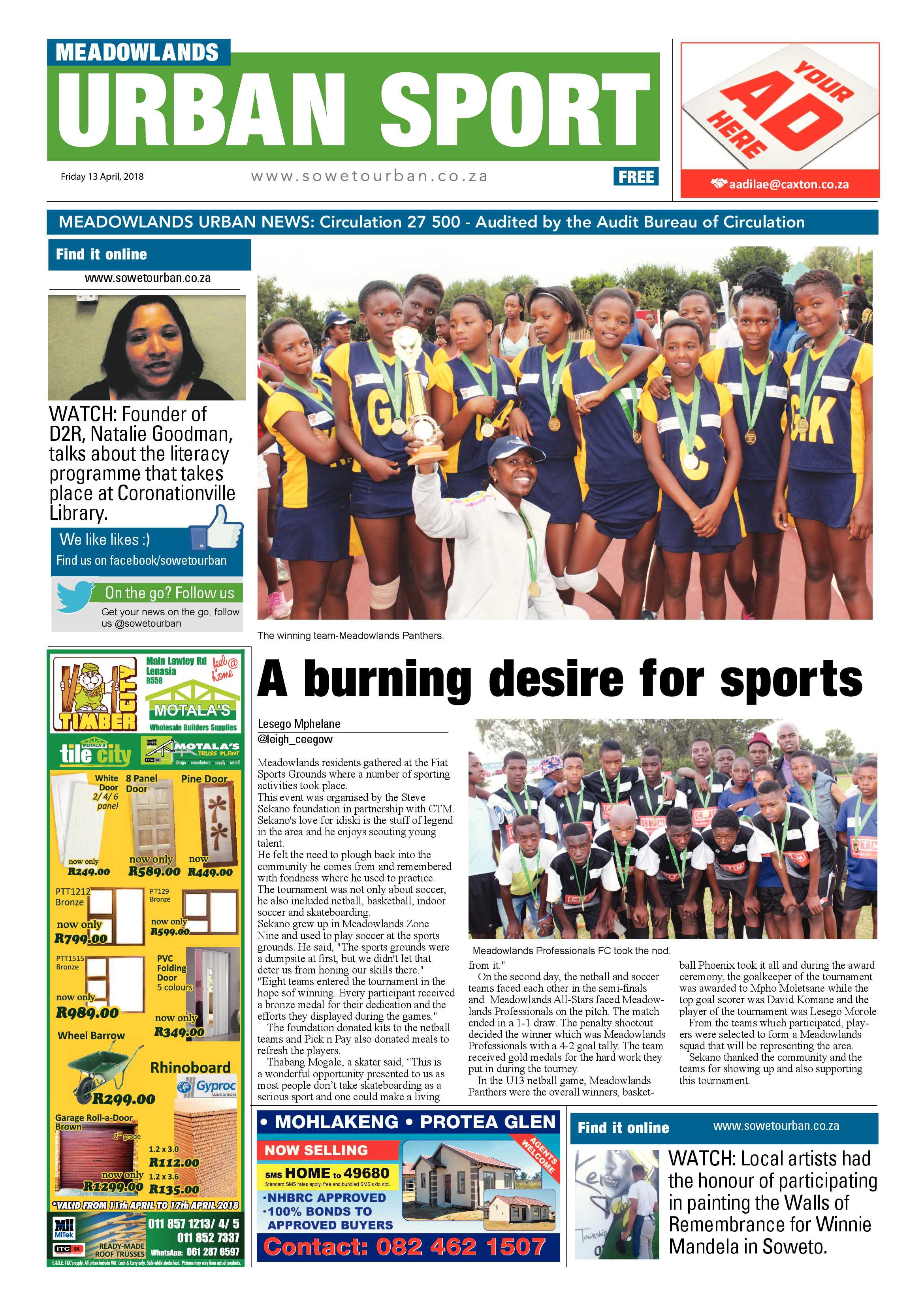 Meadowlands – April 13, 2018 issue page 16