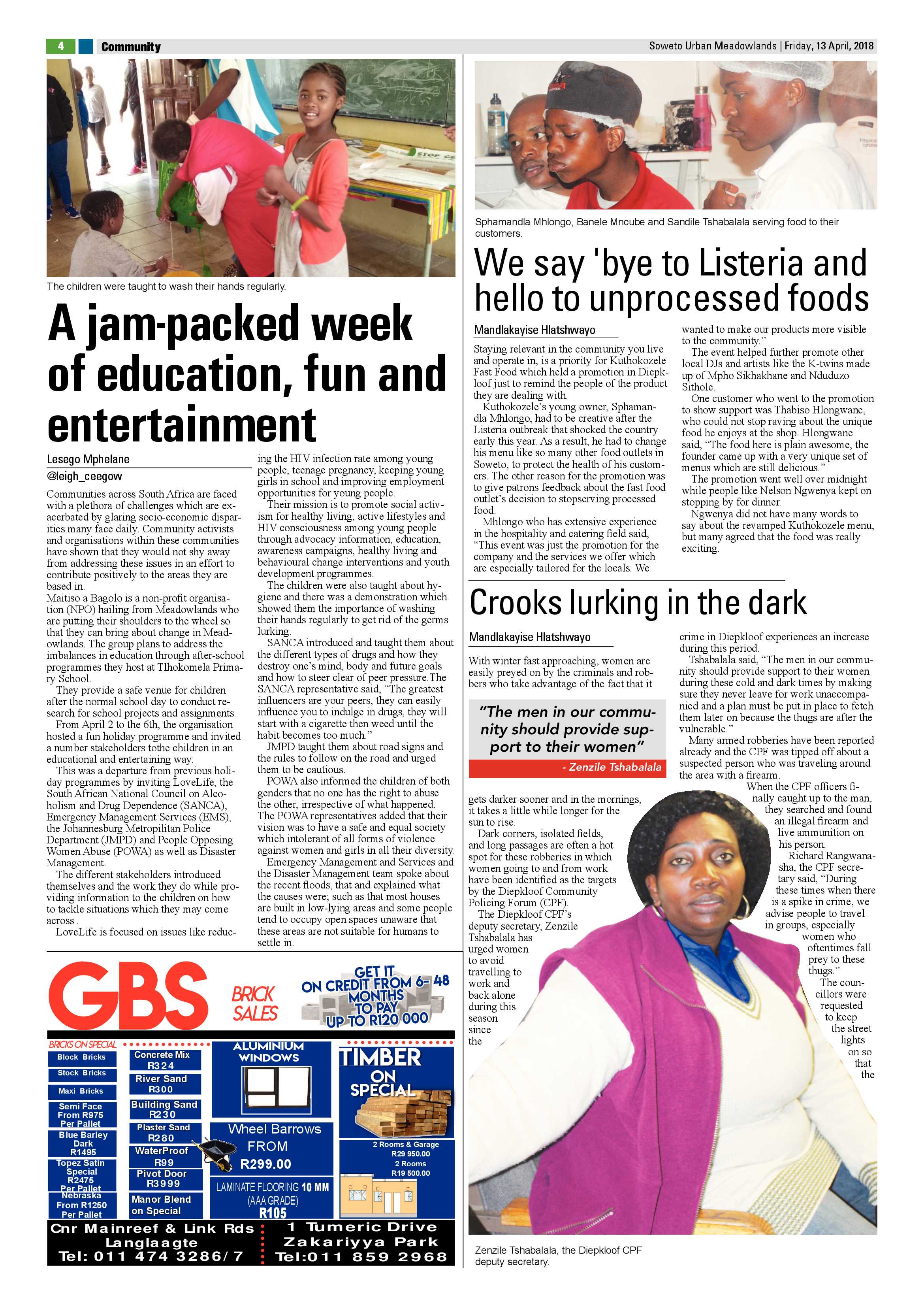 Meadowlands – April 13, 2018 issue page 4