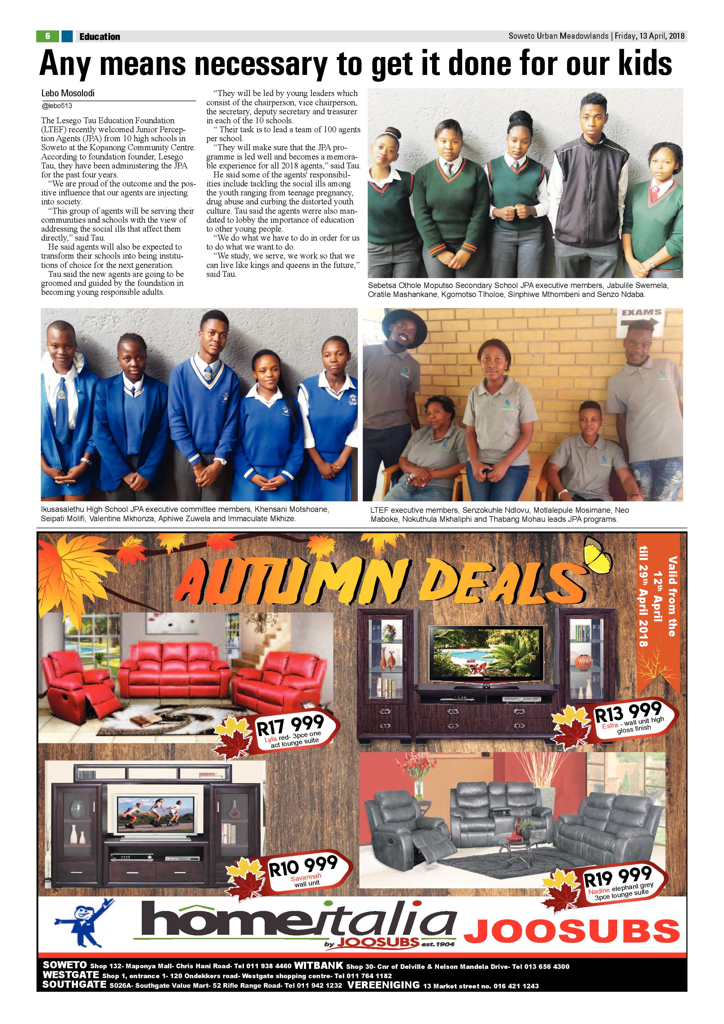 Meadowlands – April 13, 2018 issue page 6