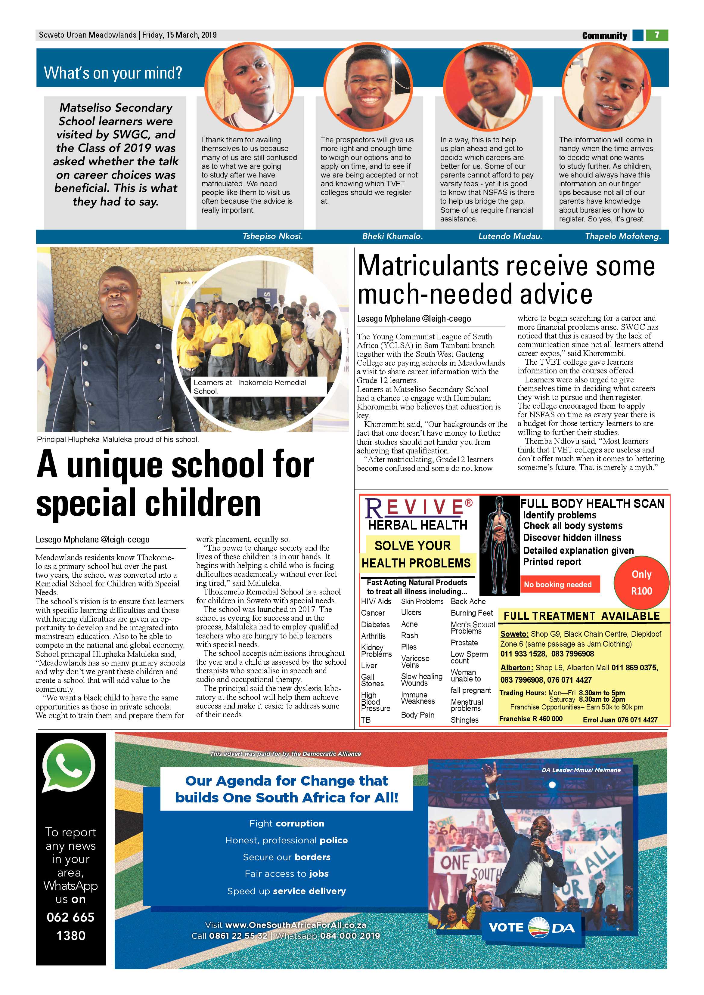 Meadowlands News – March 16 , 2019 page 7