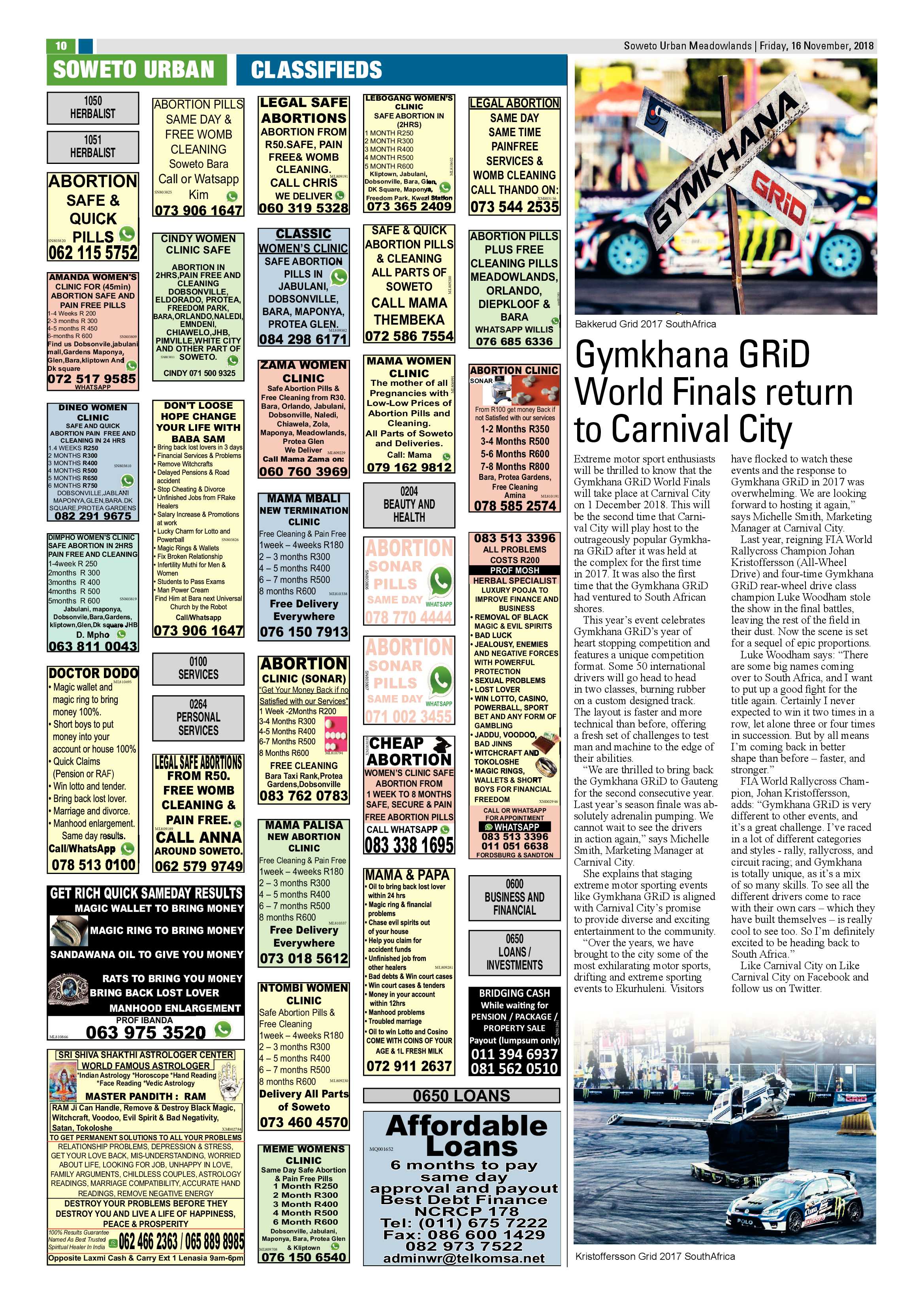 Meadowlands – November 16, 2018 issue page 10